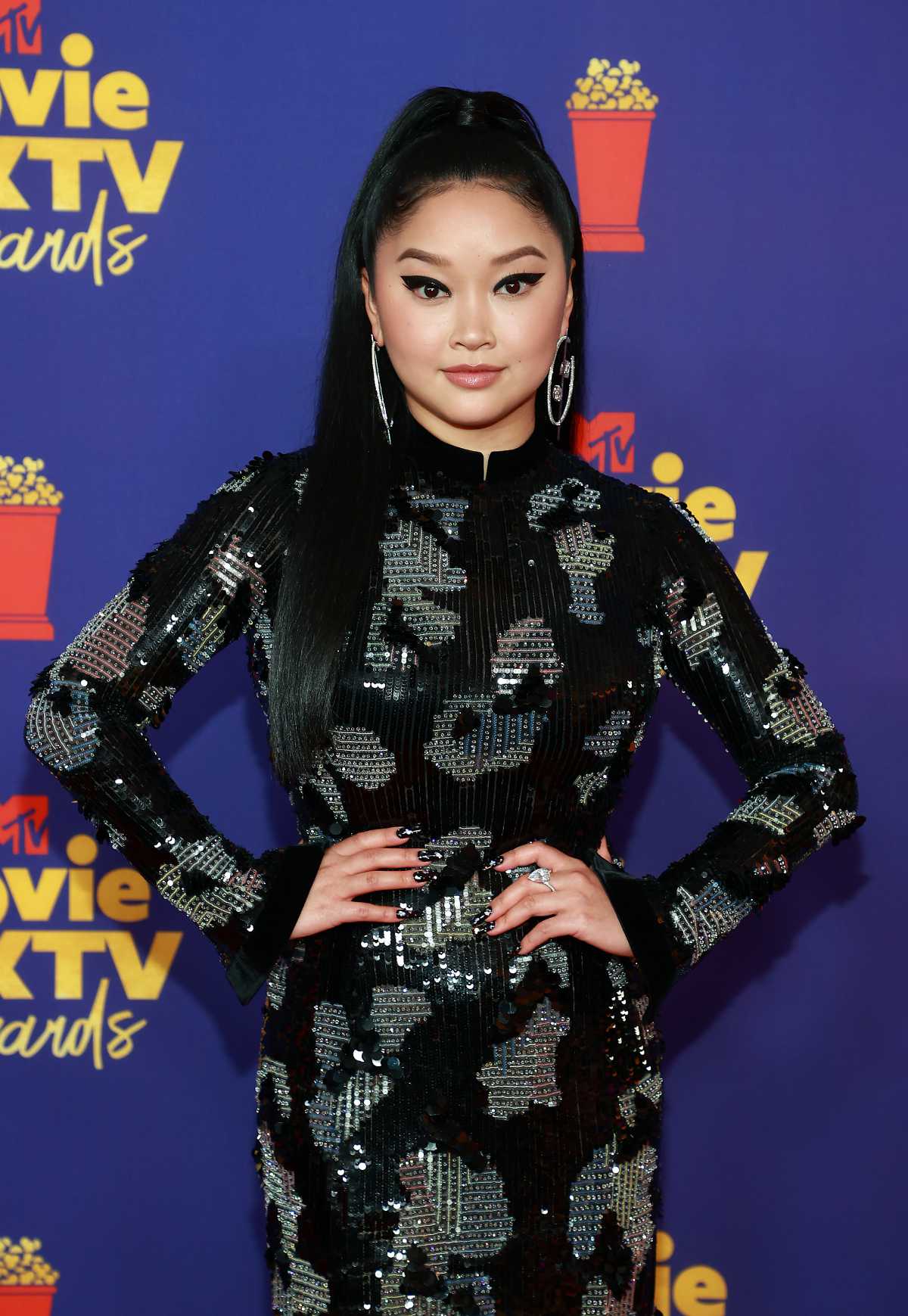Lana Condor And Victoria Gentry In Messika At The MTV Movie & TV Awards