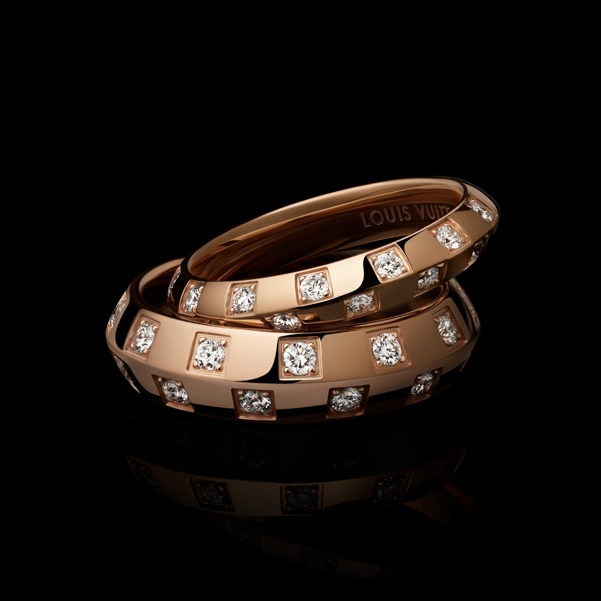 Louis Vuitton Expands Le Damier Fine Jewelry Collection With Pink Gold Novelties For 2025