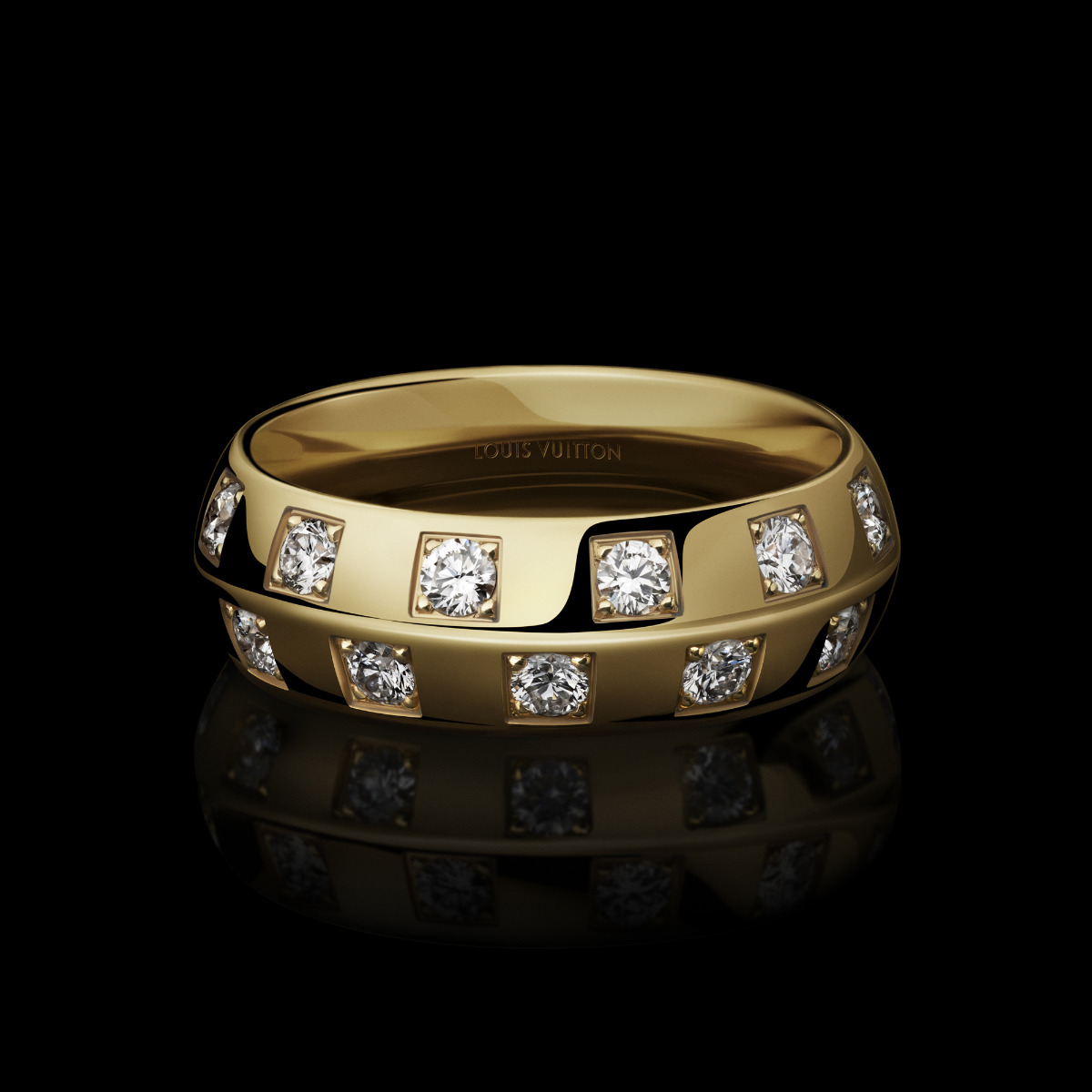 Louis Vuitton Expands Le Damier Fine Jewelry Collection With Pink Gold Novelties For 2025