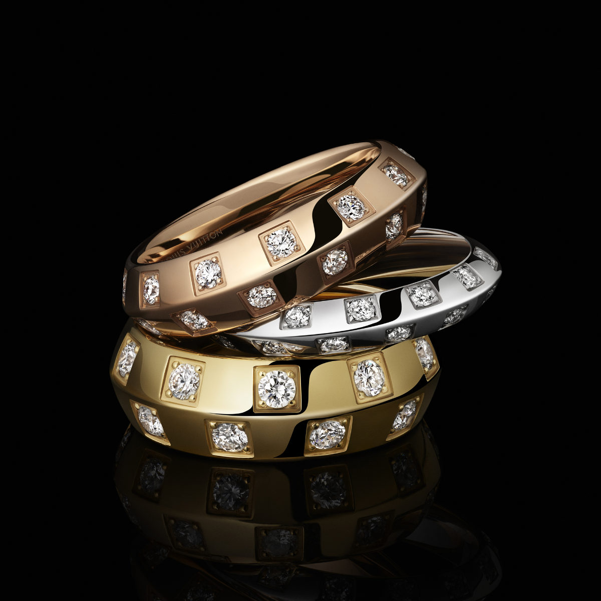 Louis Vuitton Expands Le Damier Fine Jewelry Collection With Pink Gold Novelties For 2025