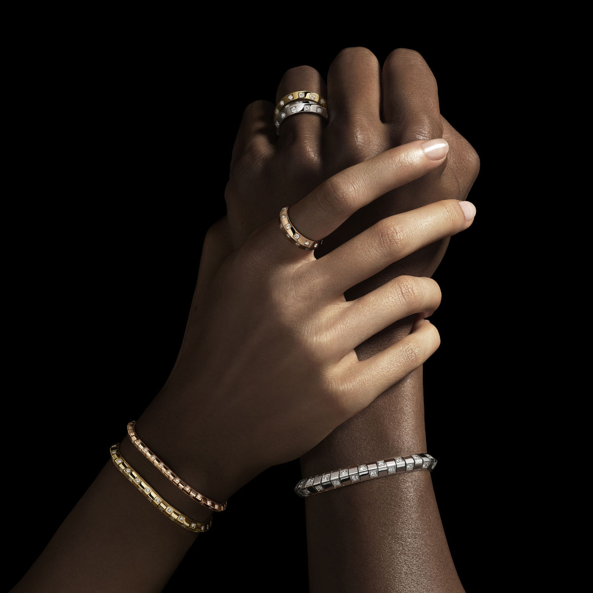 Louis Vuitton Expands Le Damier Fine Jewelry Collection With Pink Gold Novelties For 2025