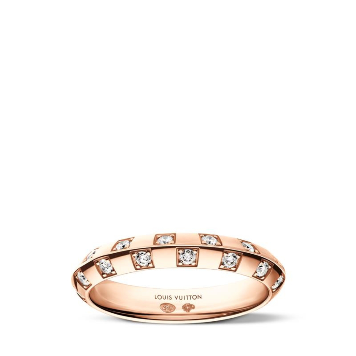 Louis Vuitton Expands Le Damier Fine Jewelry Collection With Pink Gold Novelties For 2025