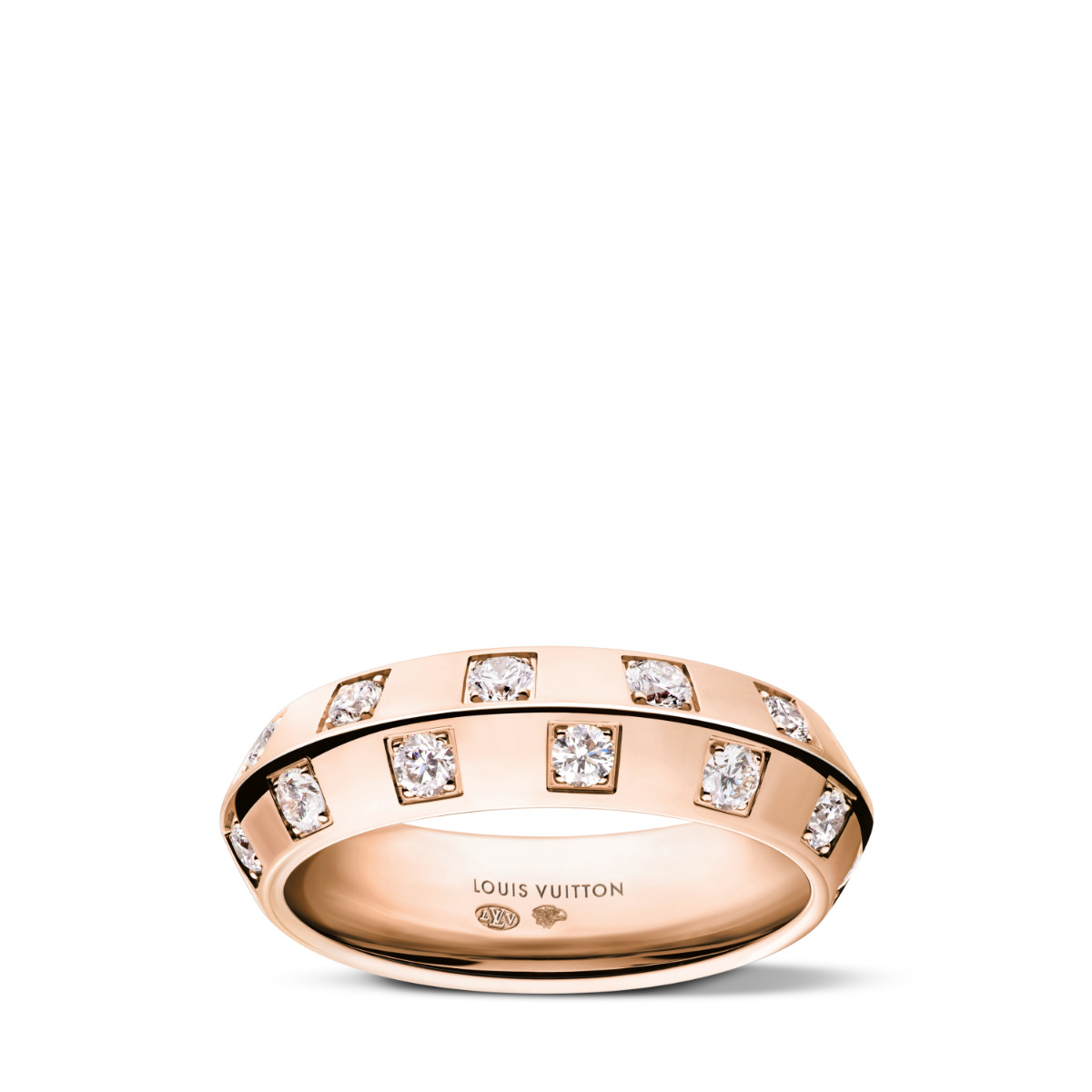 Louis Vuitton Expands Le Damier Fine Jewelry Collection With Pink Gold Novelties For 2025