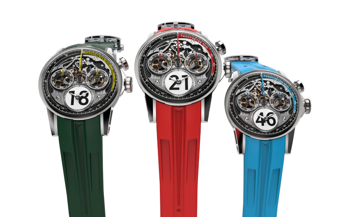 Louis Moinet Presents Its Time To Race Watch Collection