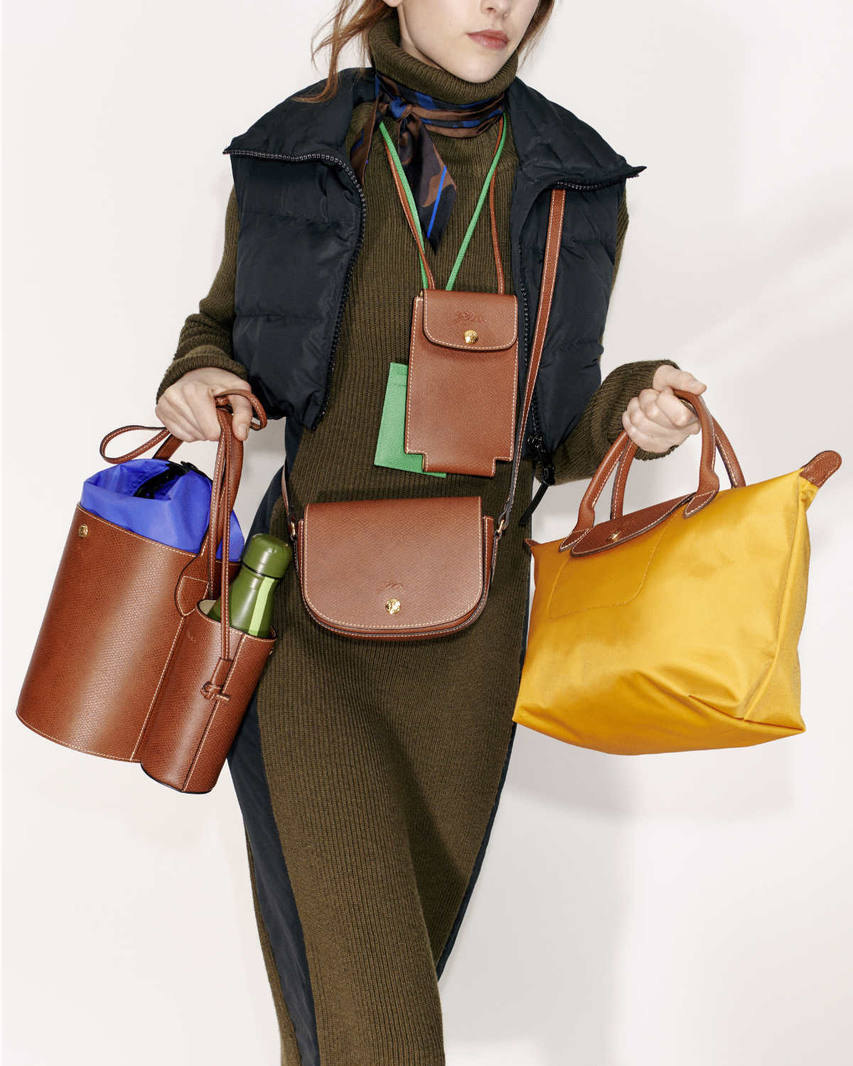 Longchamp: A New Look For Le Pliage Cuir - Luxferity