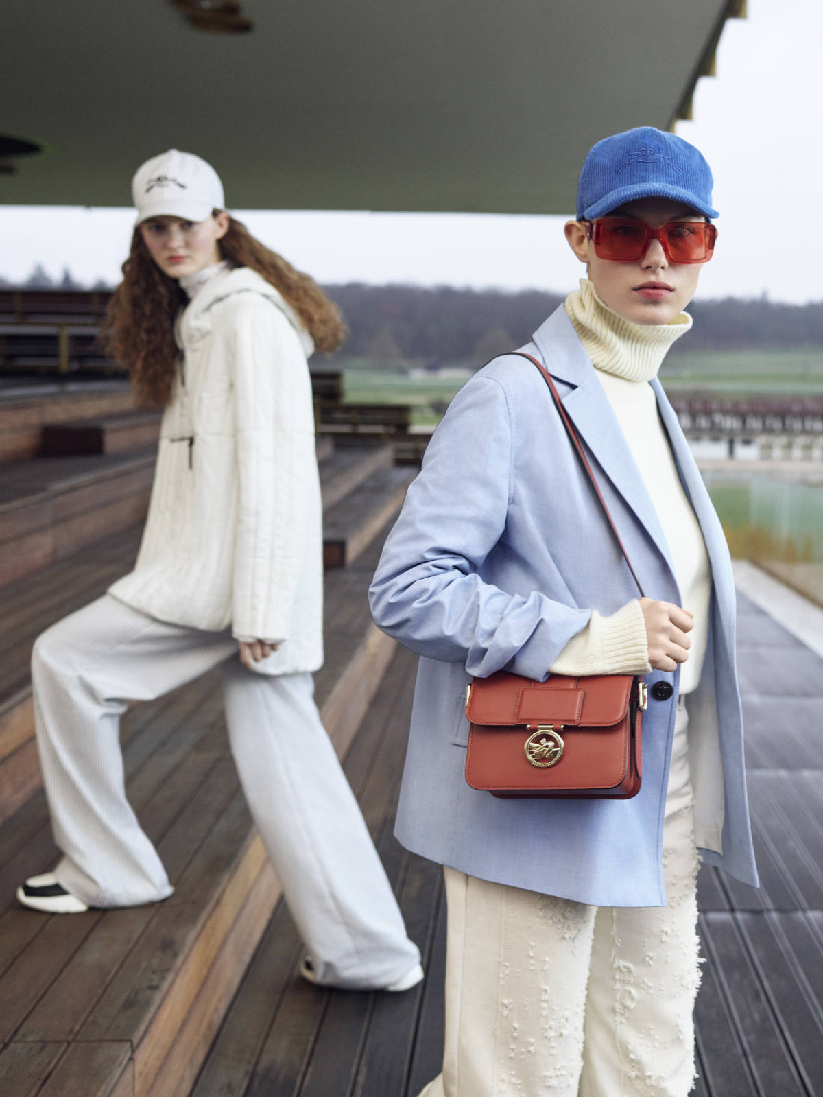 Longchamp Presents Its New Fall Winter 2023 Collection: At The Races - Sunday At The Hippodrome