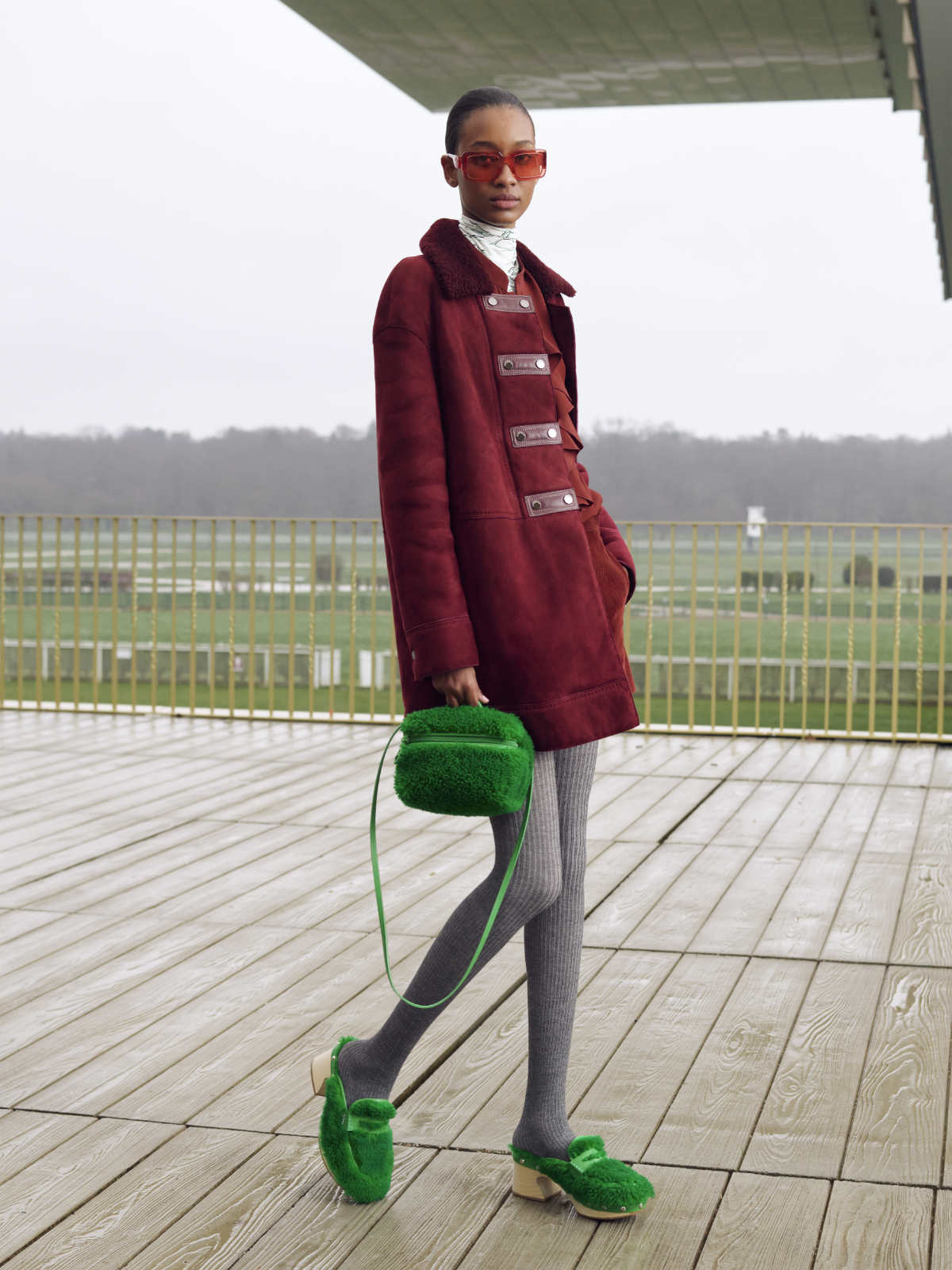 Longchamp Presents Its New Fall Winter 2023 Collection: At The Races - Sunday At The Hippodrome