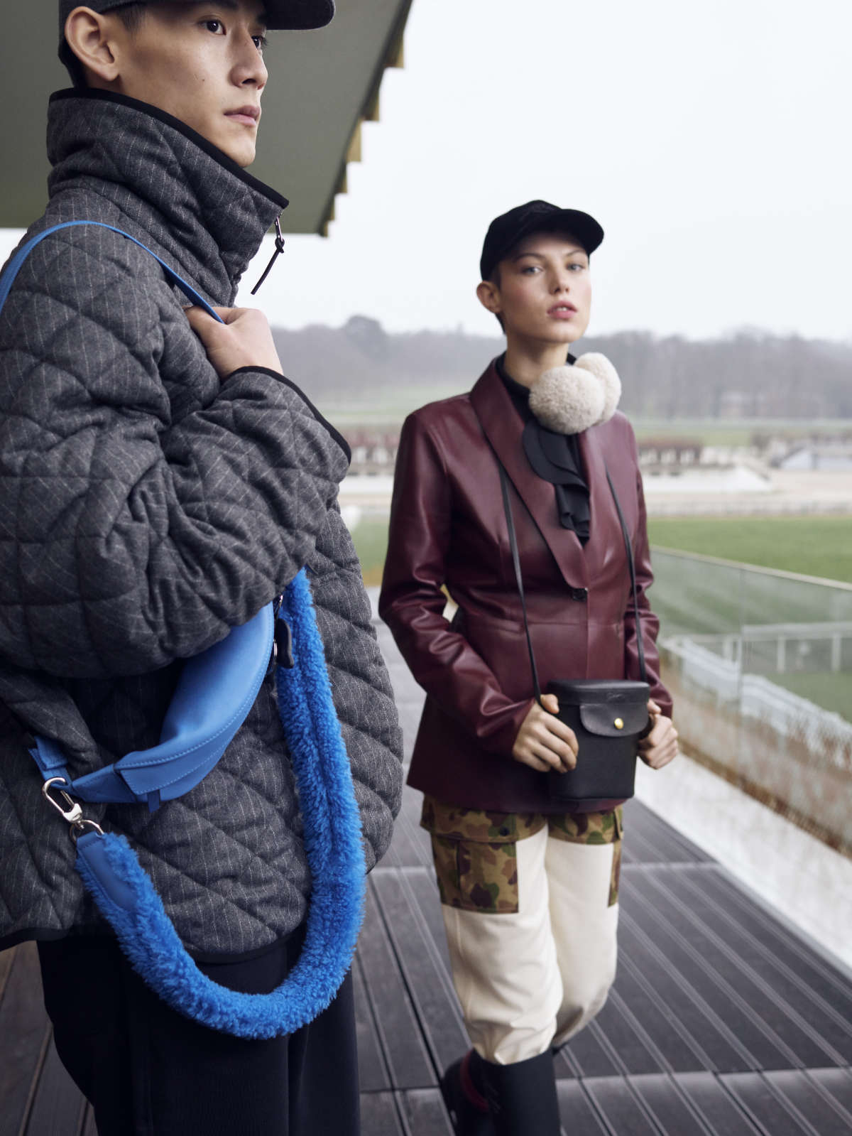 Longchamp Presents Its New Fall Winter 2023 Collection: At The Races - Sunday At The Hippodrome