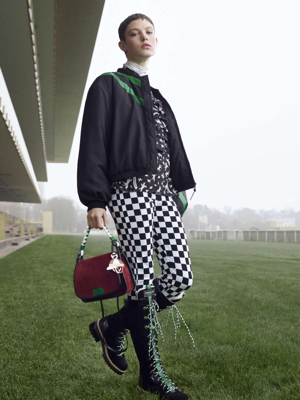 Longchamp Presents Its New Fall Winter 2023 Collection: At The Races - Sunday At The Hippodrome