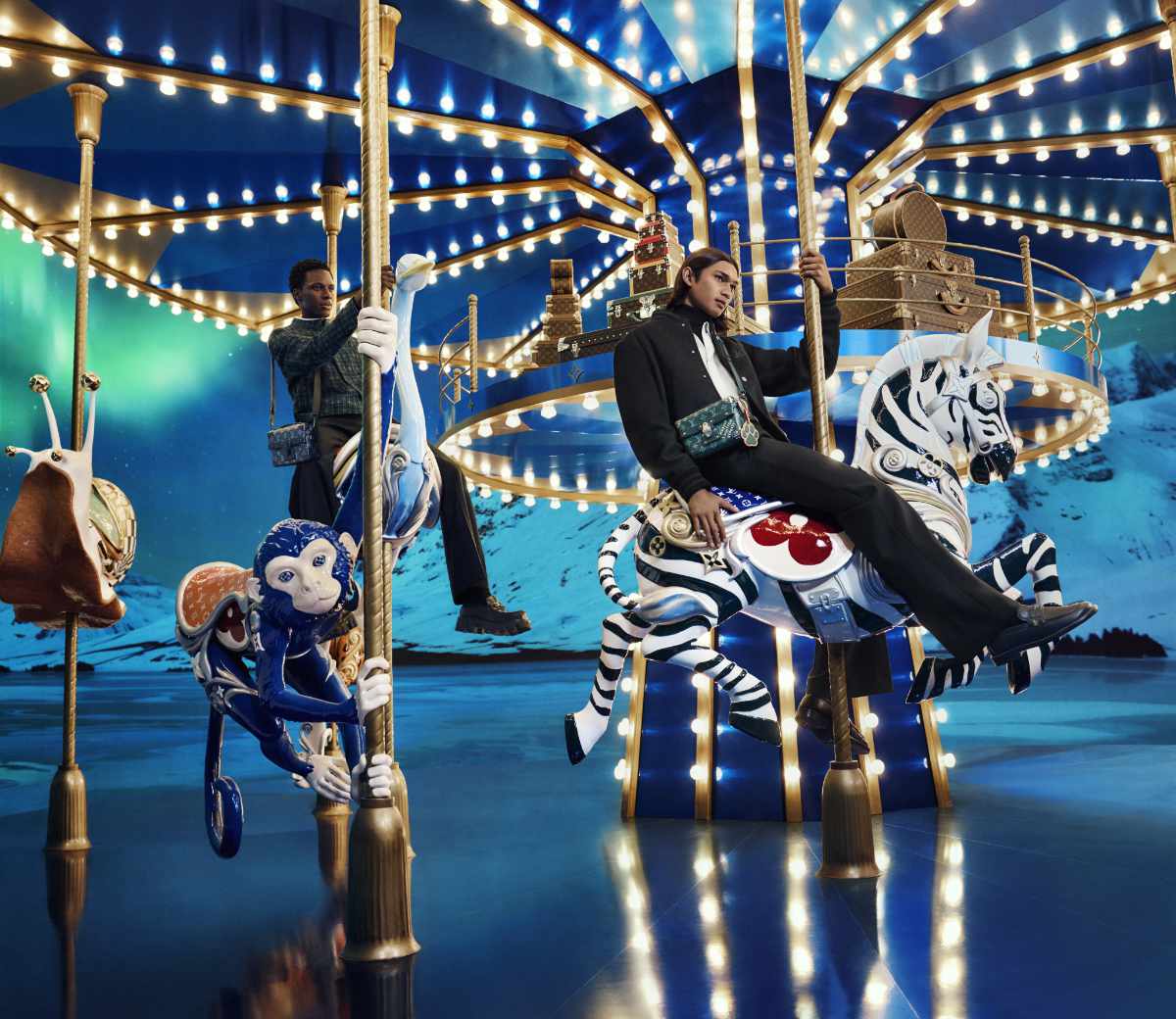 Louis Vuitton Unveils Its 2024 Holiday Campaign: An Enchanted Carousel Adventure