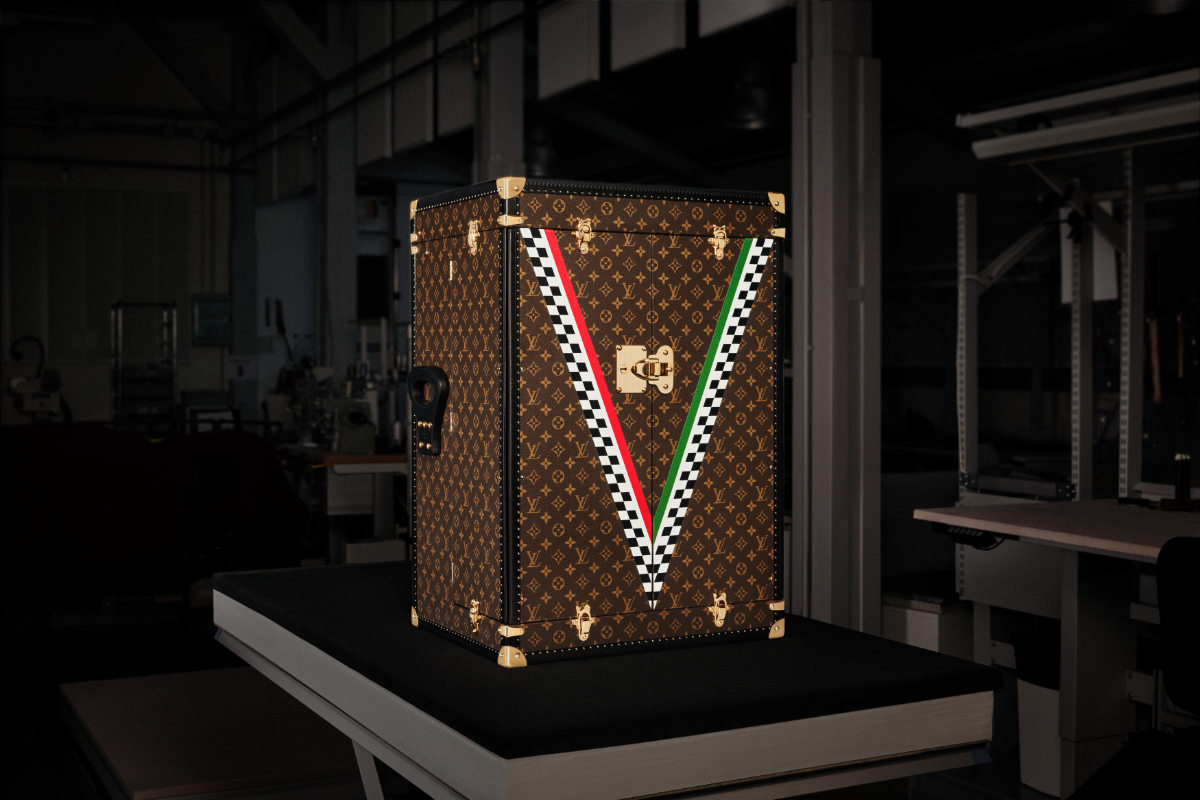 Louis Vuitton Presents All 24 F1 Trophy Trunks On Abu Dhabi Grid