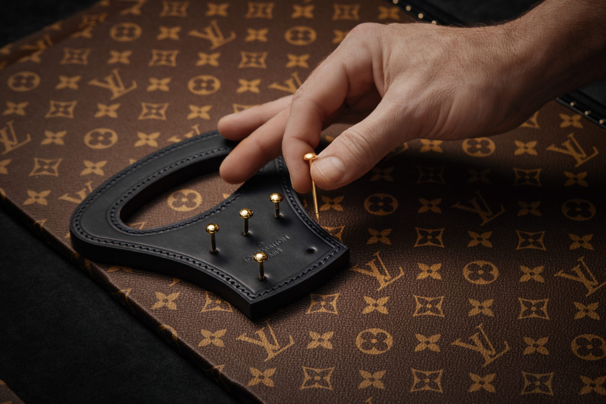 Louis Vuitton Presents All 24 F1 Trophy Trunks On Abu Dhabi Grid