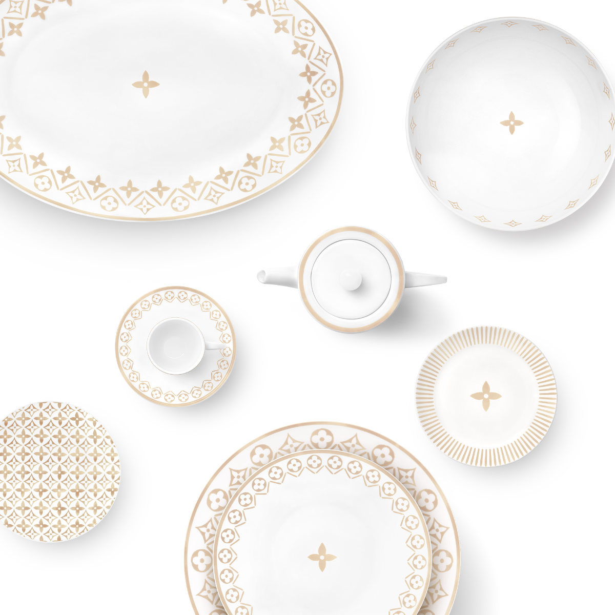 Louis Vuitton Reveals Its New Tableware Collection