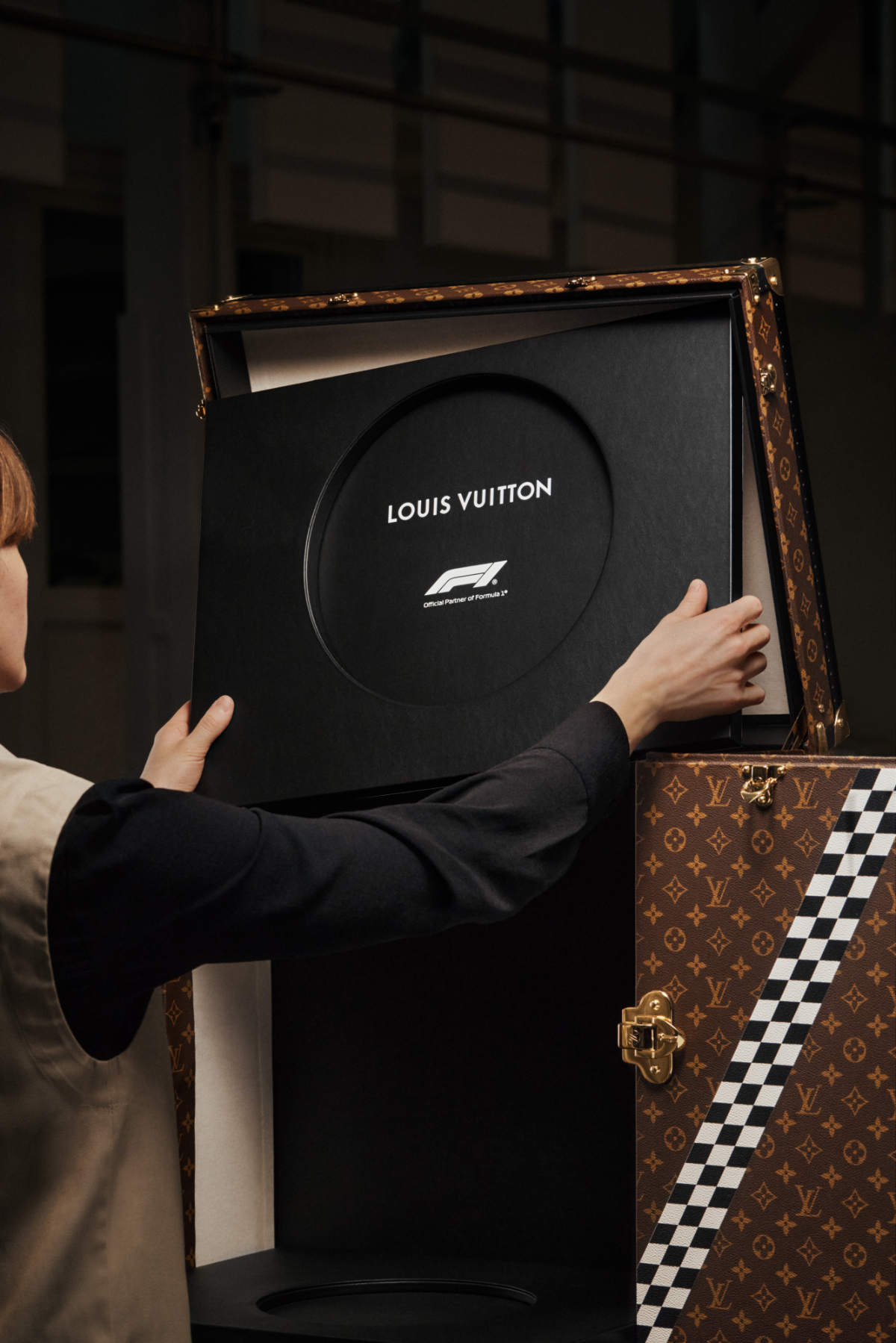 Louis Vuitton Creates A Special Edition FIA Formula One World Championship™ Trophy Trunk