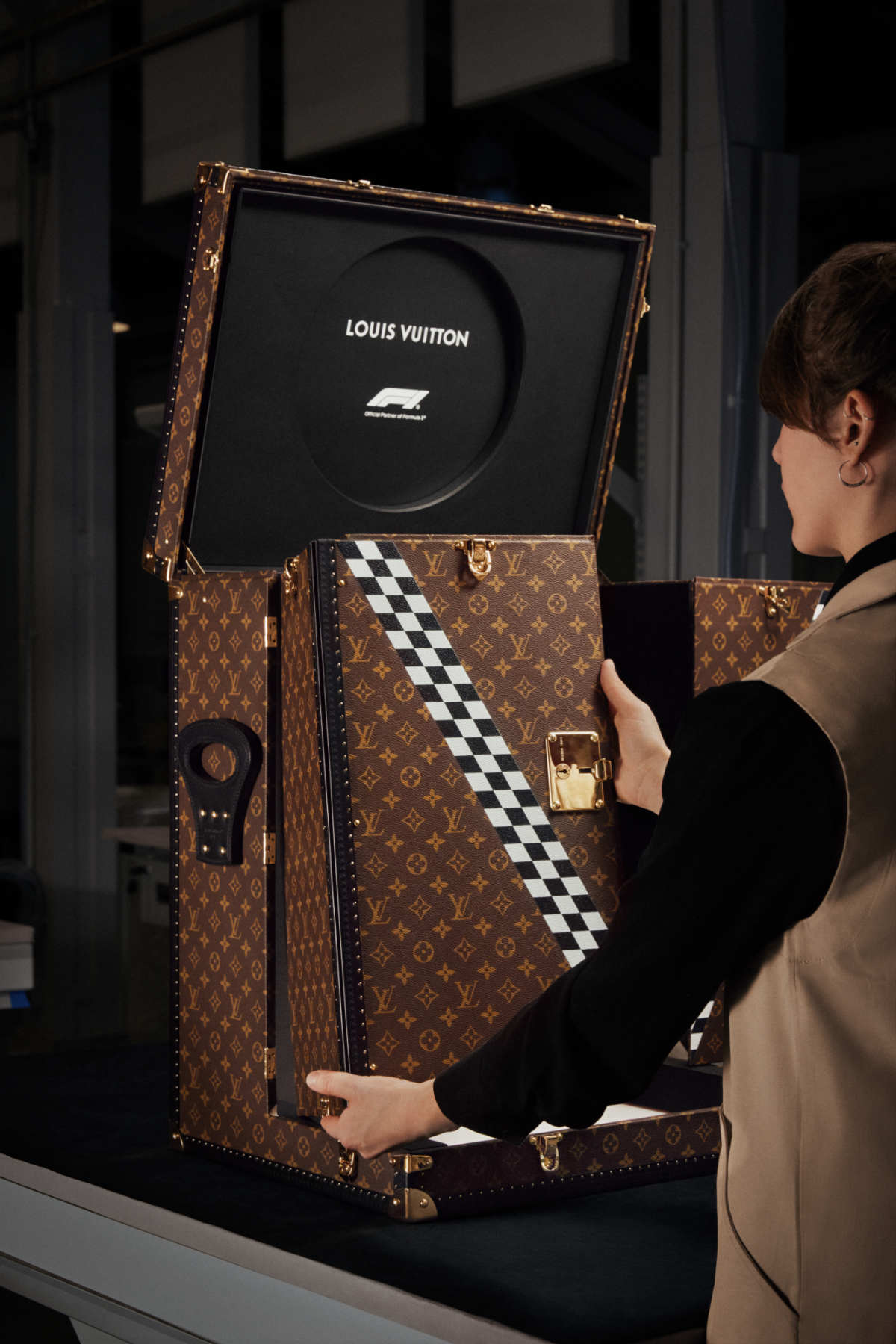 Louis Vuitton Creates A Special Edition FIA Formula One World Championship™ Trophy Trunk