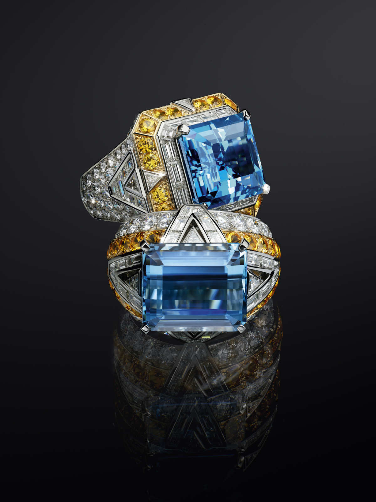 Louis Vuitton's new high jewellery plays with coloured gemstones
