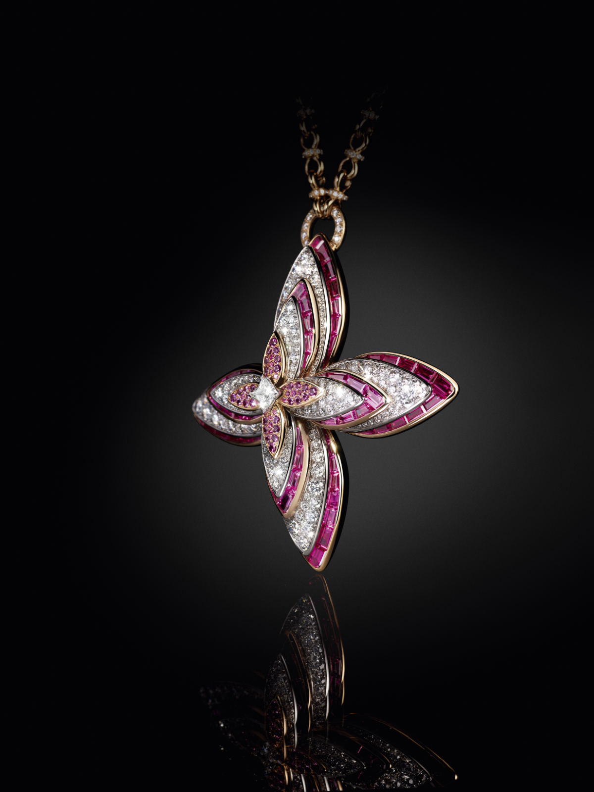 Louis Vuitton My Flower Chain Necklace