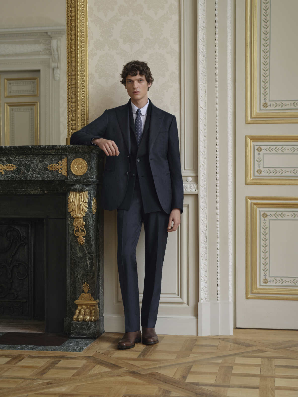 Louis Vuitton Long-sleeved Slim Shirt