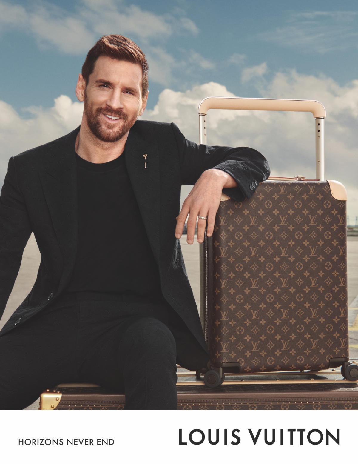 Lionel Messi Stars In The New Louis Vuitton “Horizons Never End” Travel Campaign
