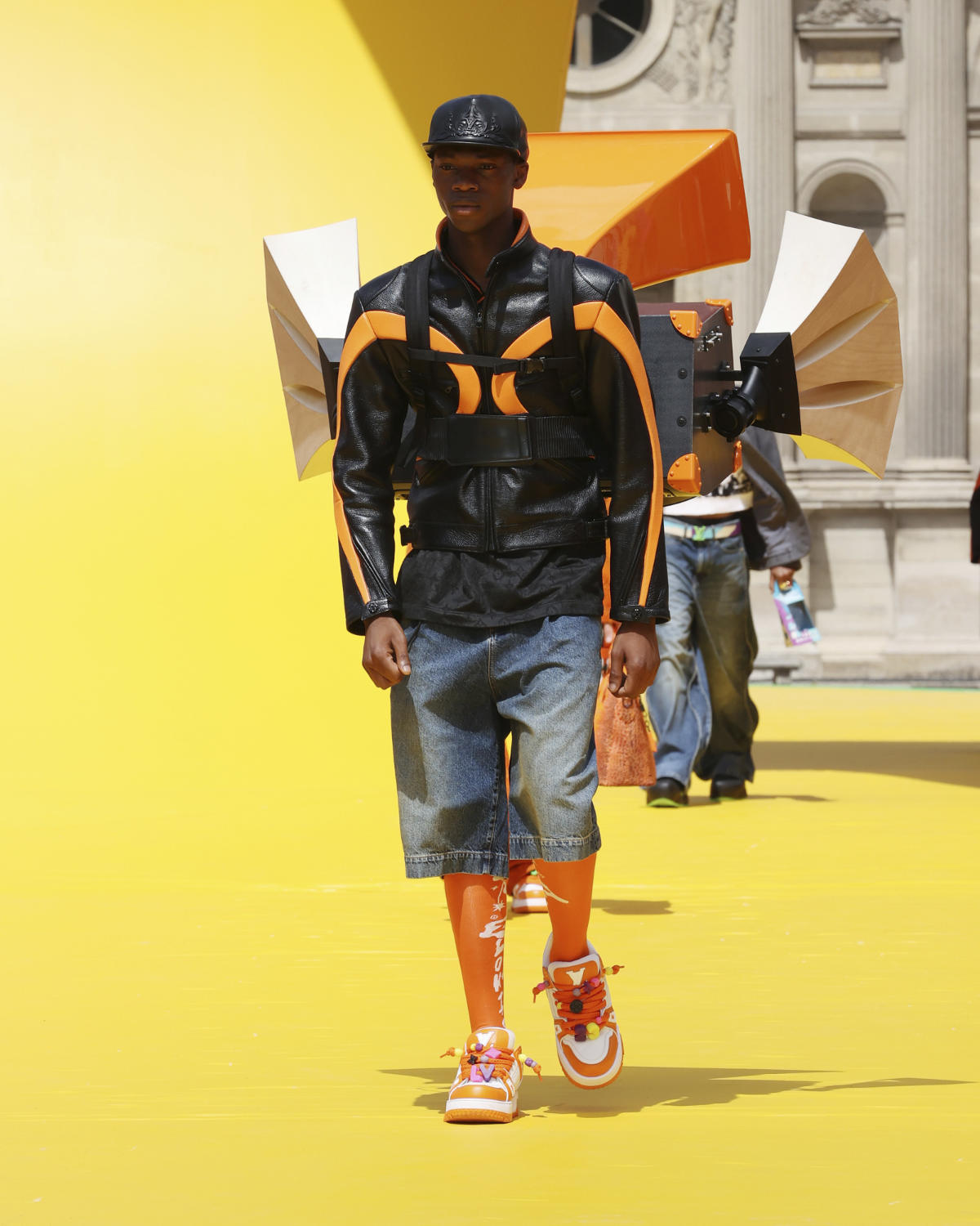 Louis Vuitton Yellow Trending Max Soul Shoes 2023 - Boomcomeback