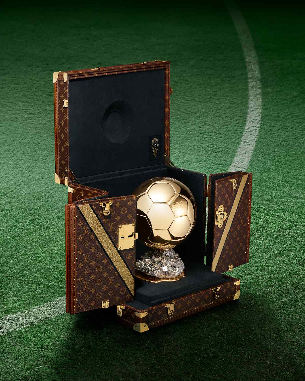 Louis Vuitton Elevates The 2025 Ballon D’Or® With Bespoke Trophy Trunks