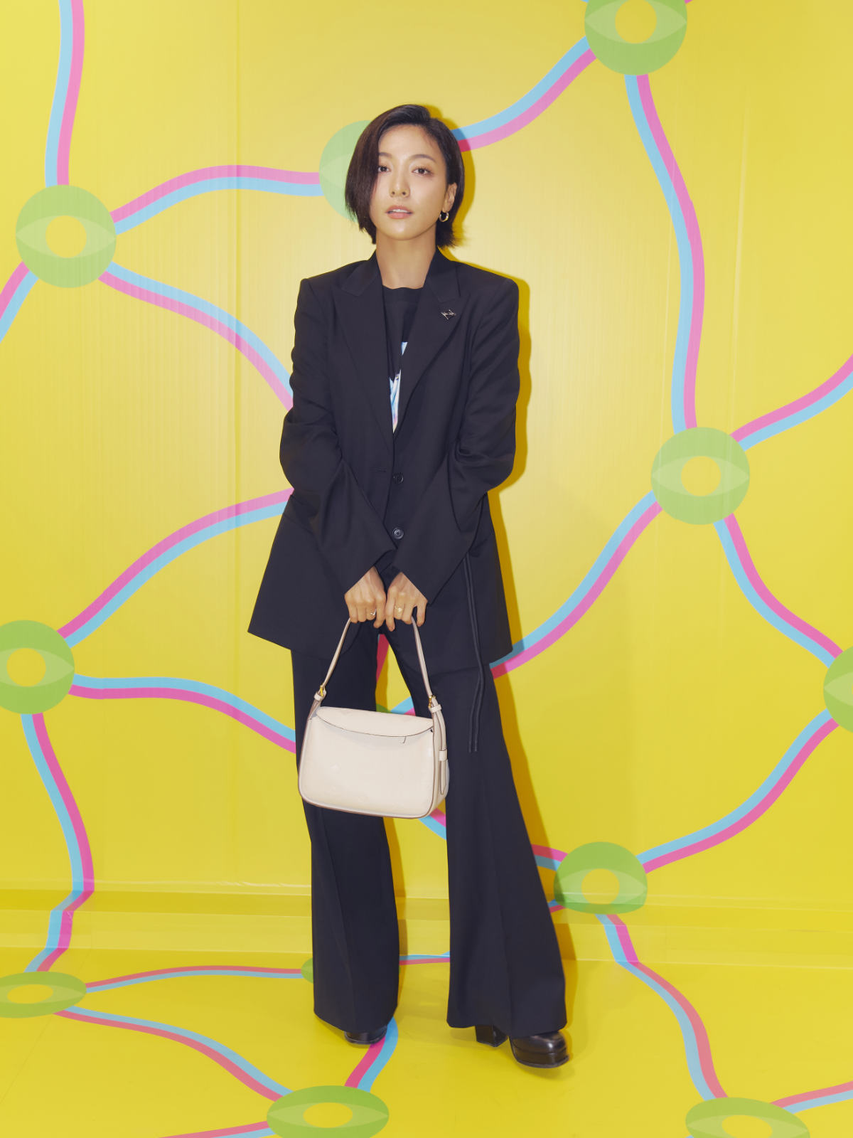 MCM Celebrated Art-Fashion Collaboration With Artist Yinka Ilori In Seoul