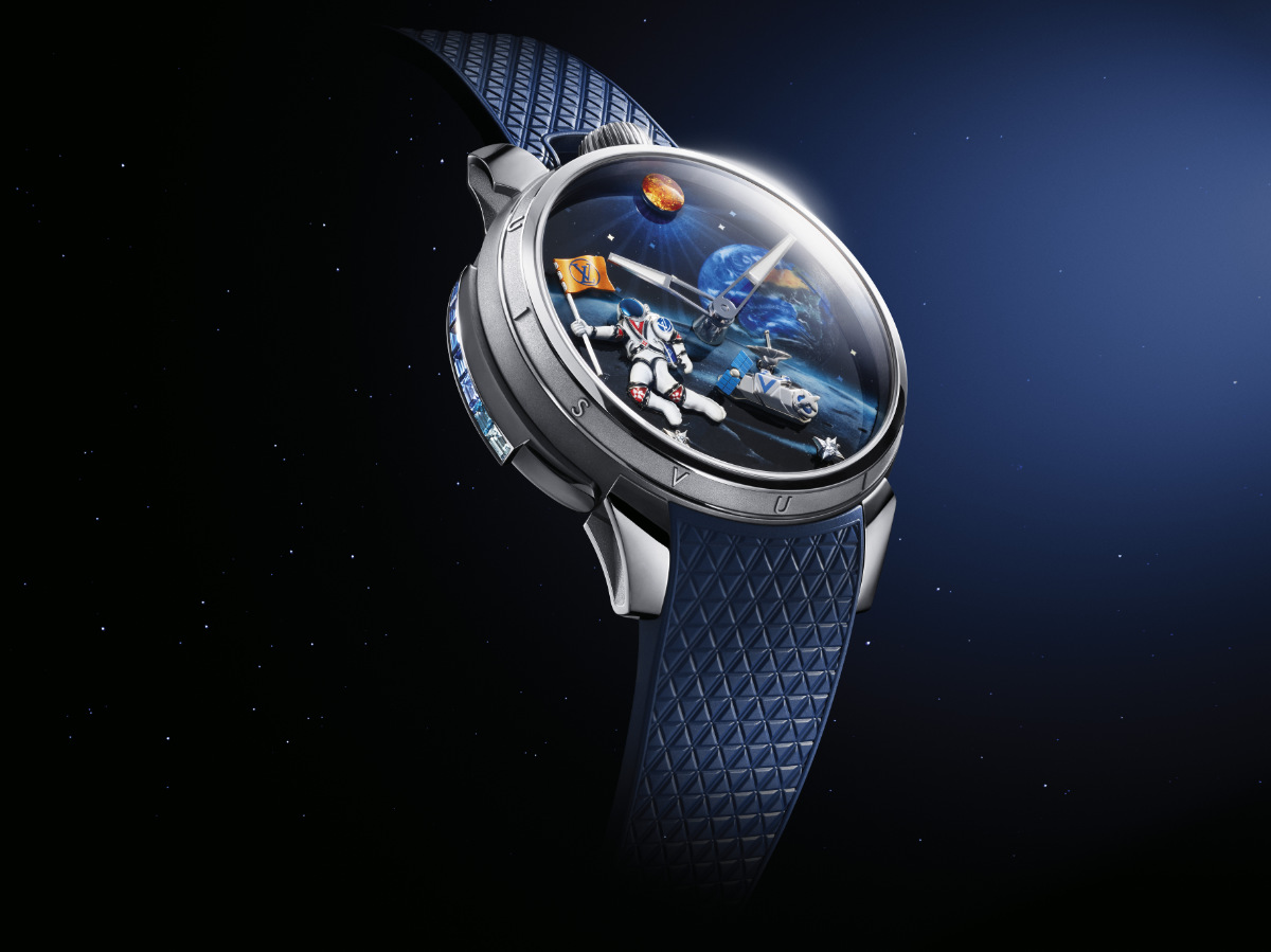 Louis Vuitton Unveils Its New Tambour Taiko Galactique Watch