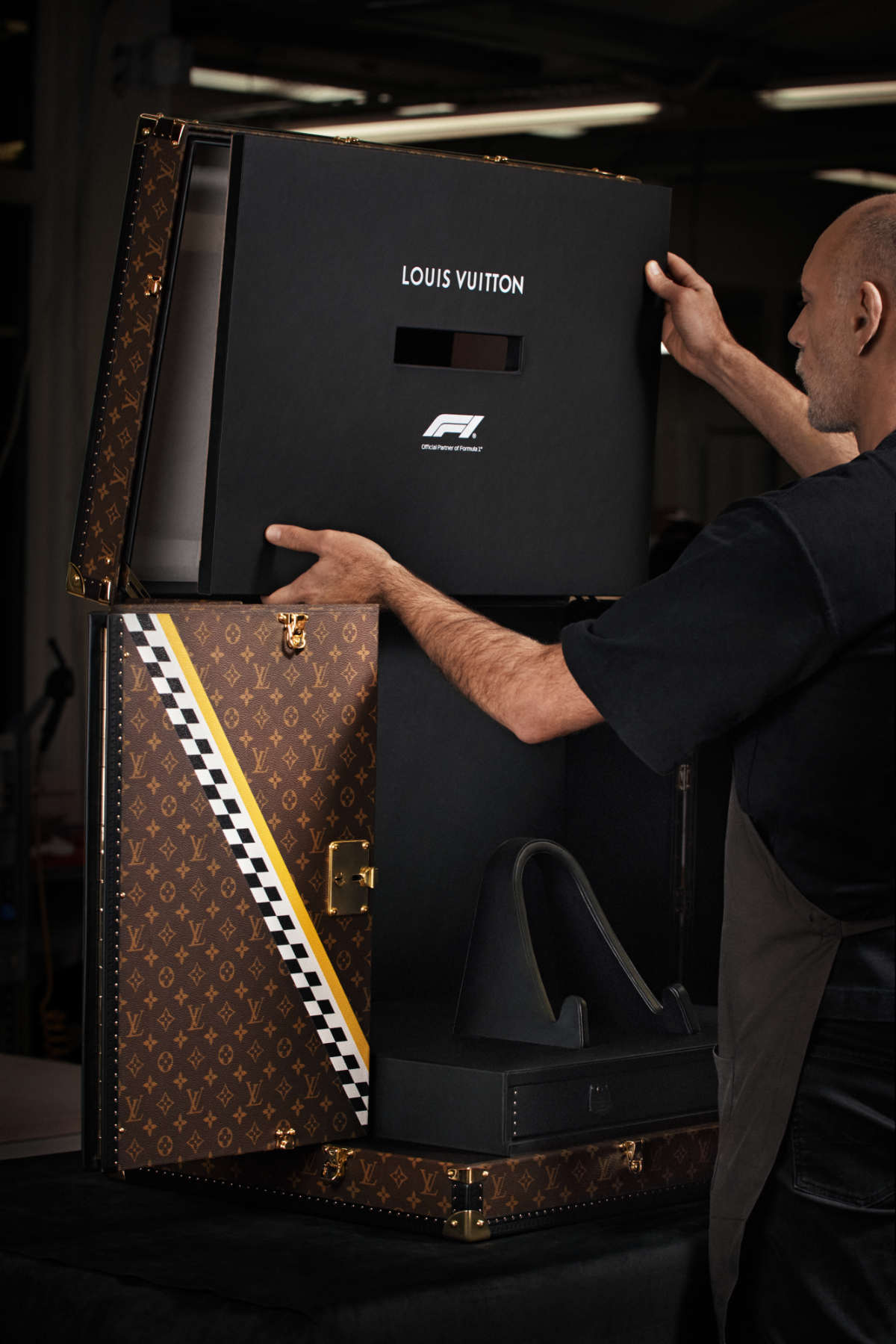 Louis Vuitton Creates A Special Edition FIA Formula One World Championship™ Trophy Trunk