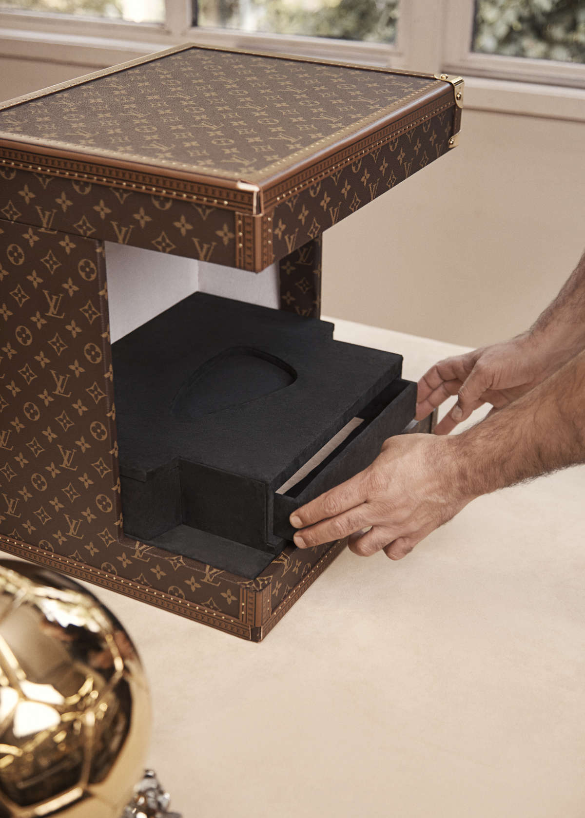 Nba Louis Vuitton Trophy Case