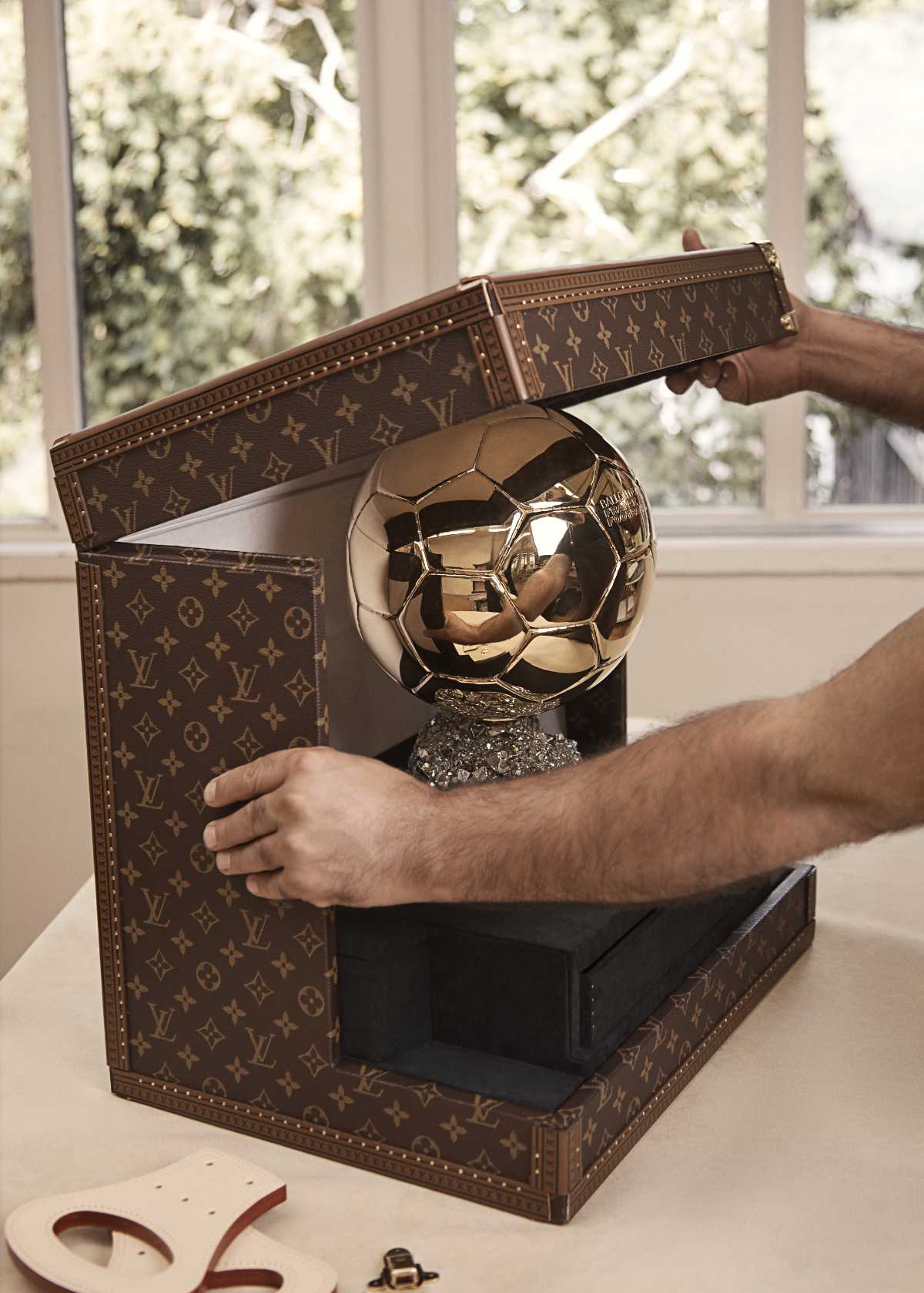 Louis Vuitton Custom Trunk for World Cup Trophy 2014