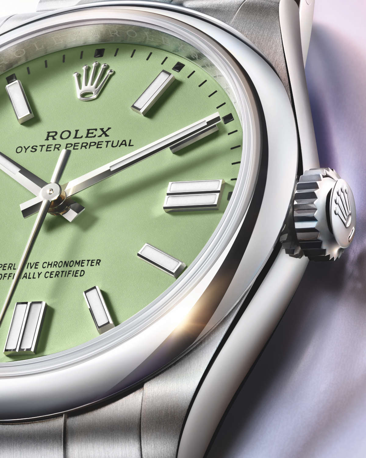 Rolex Introduces A Fresh Look For The Oyster Perpetual: Lavender, Beige & Pistachio