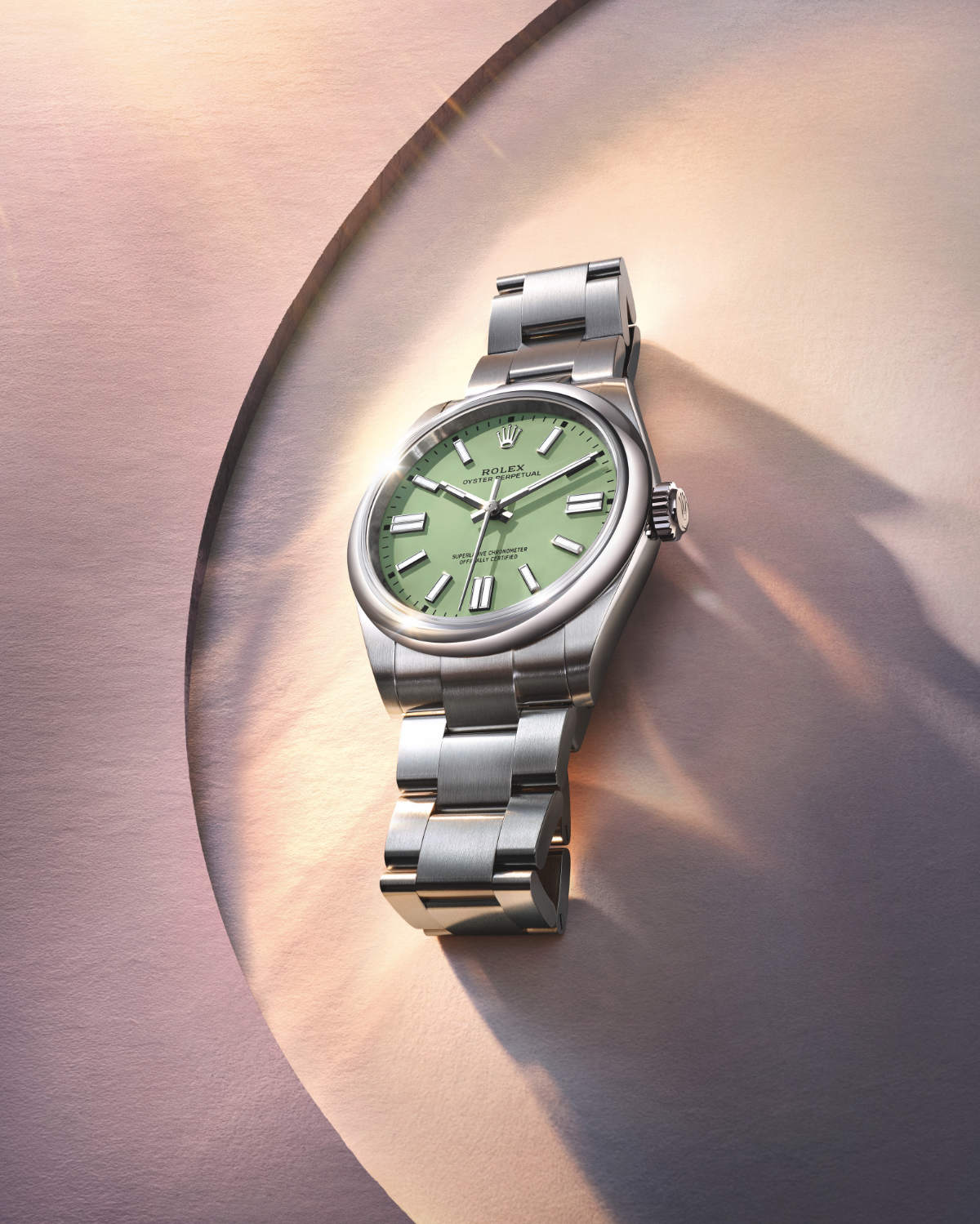 Rolex Introduces A Fresh Look For The Oyster Perpetual: Lavender, Beige & Pistachio