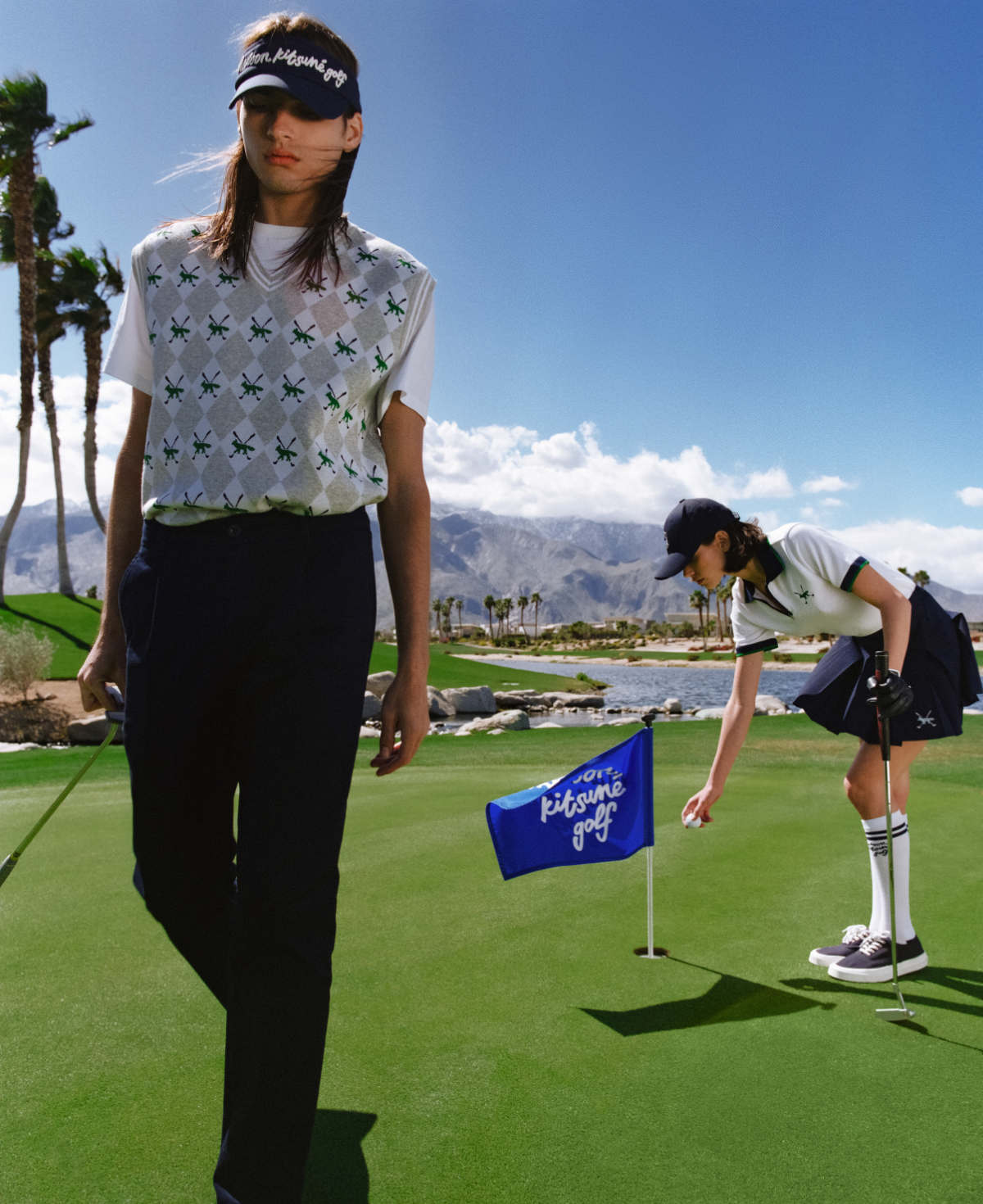 Maison Kitsuné Launches Its Golf-Inspired Clothing Line: Maison Kitsuné Golf
