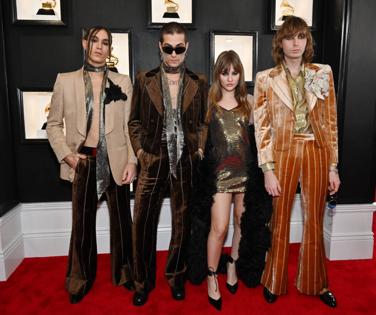 VIPs In Gucci At The 65th Annual GRAMMY Awards In Los Angeles