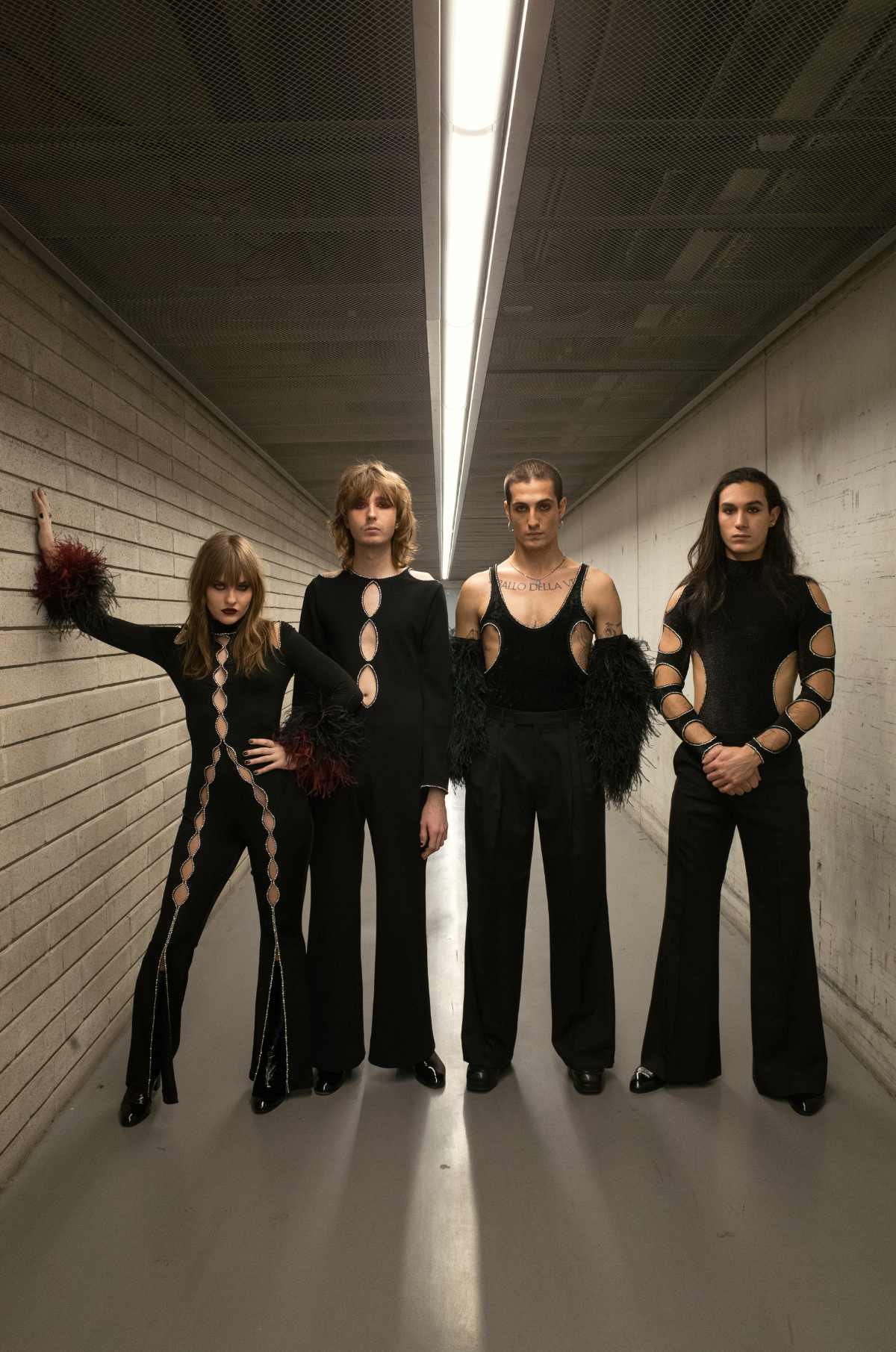 Maneskin In Gucci For Selected Dates Of Their “Loud Kids Tour” Throughout Europe