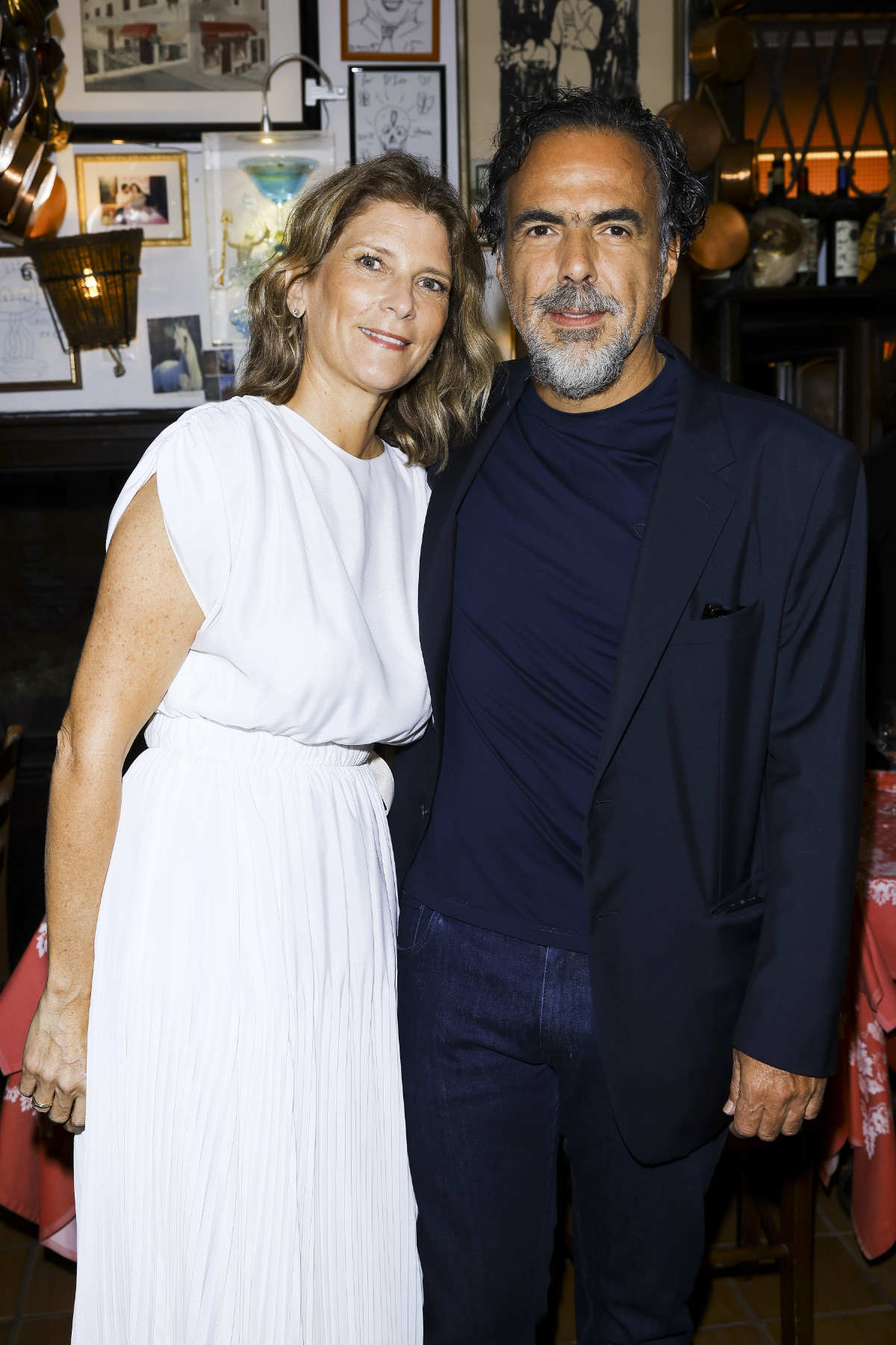 Miuccia Prada Hosted A Dinner For Academy Award Film Director Alejandro González Iñárritu