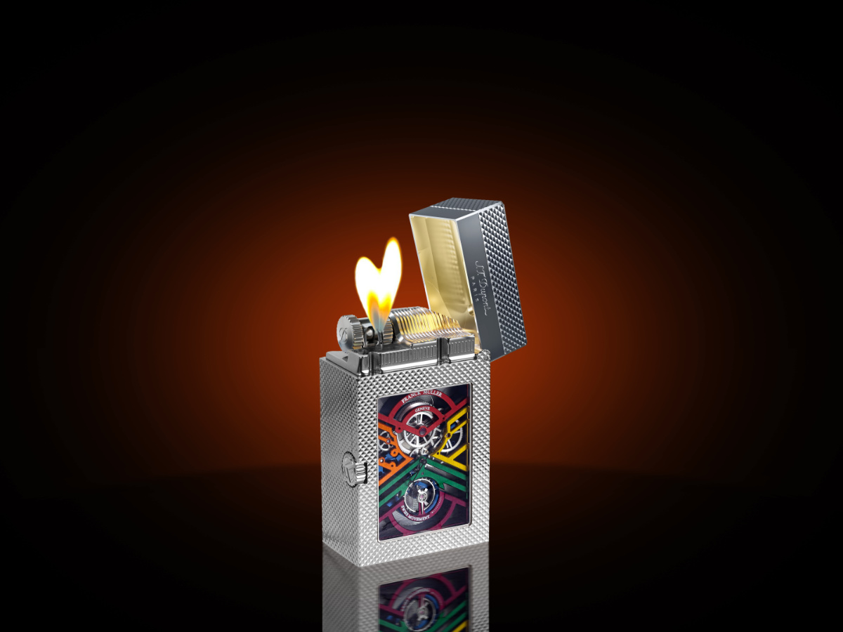 Master Lighter Franck Muller & ST Dupont - First Lighter With Watchmaking Complications