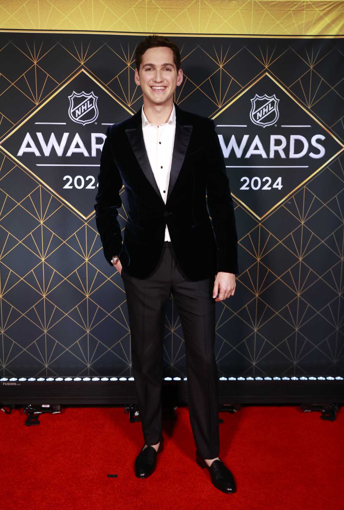 Matt Friend In Zegna To Host The 2024 NHL Awards