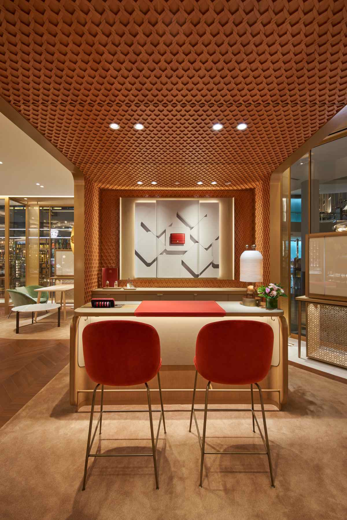 Newly remodelled Cartier boutique at Marina Bay Sands, Singapore