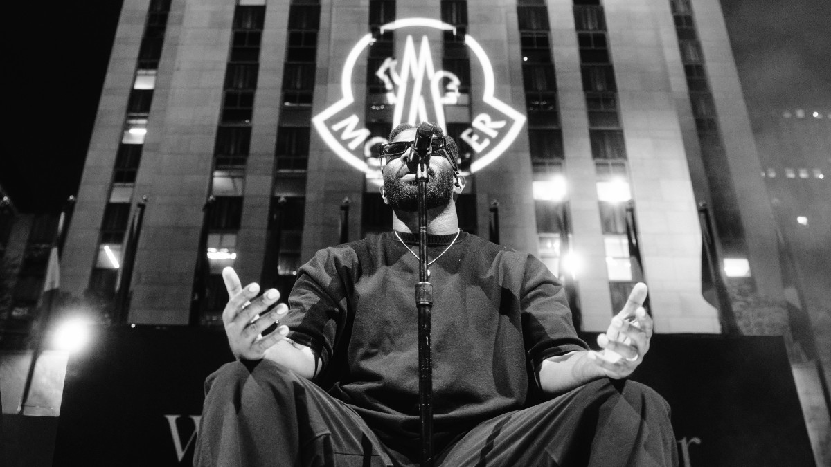 Moncler Shares Its Message Of Warmth At Rockefeller Center With Tobe Nwigwe