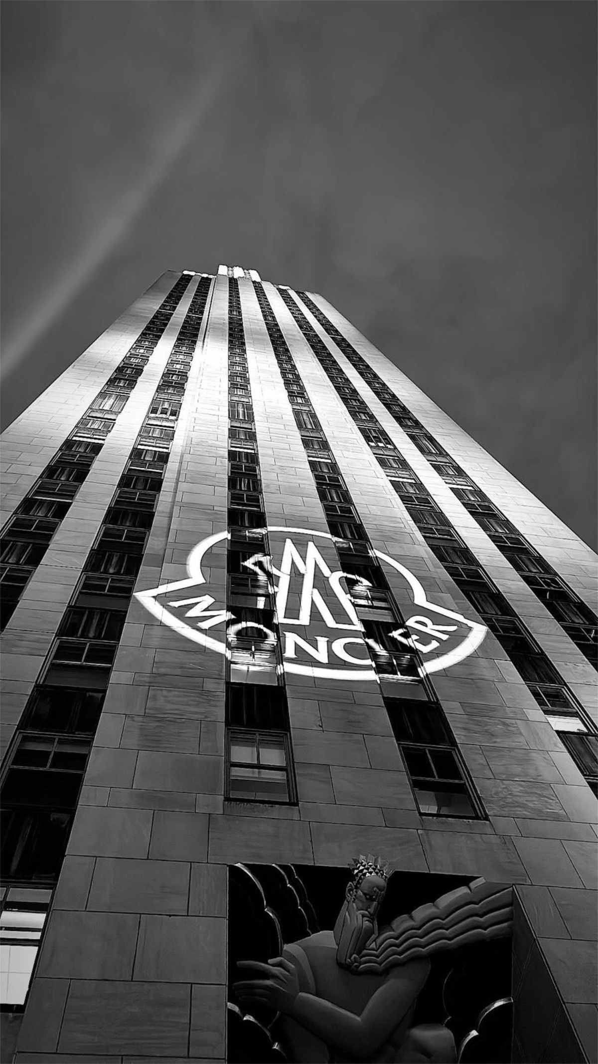 Moncler Shares Its Message Of Warmth At Rockefeller Center With Tobe Nwigwe