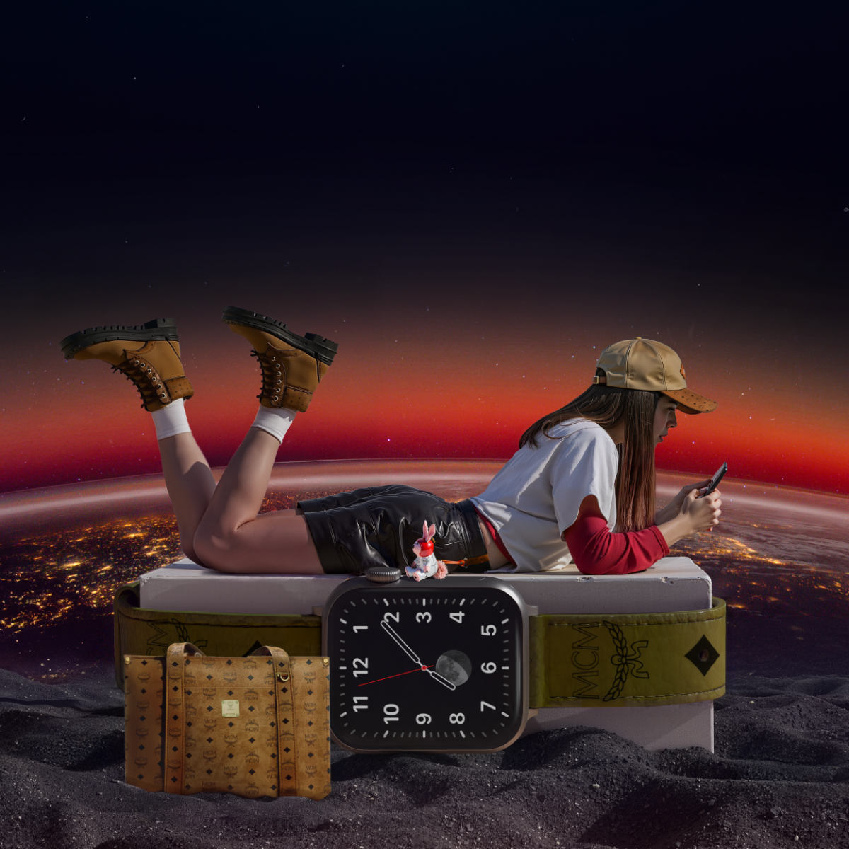 MCM Launches Back-to-School Campaign With Sci-Fi-Inspired Luxury Essentials