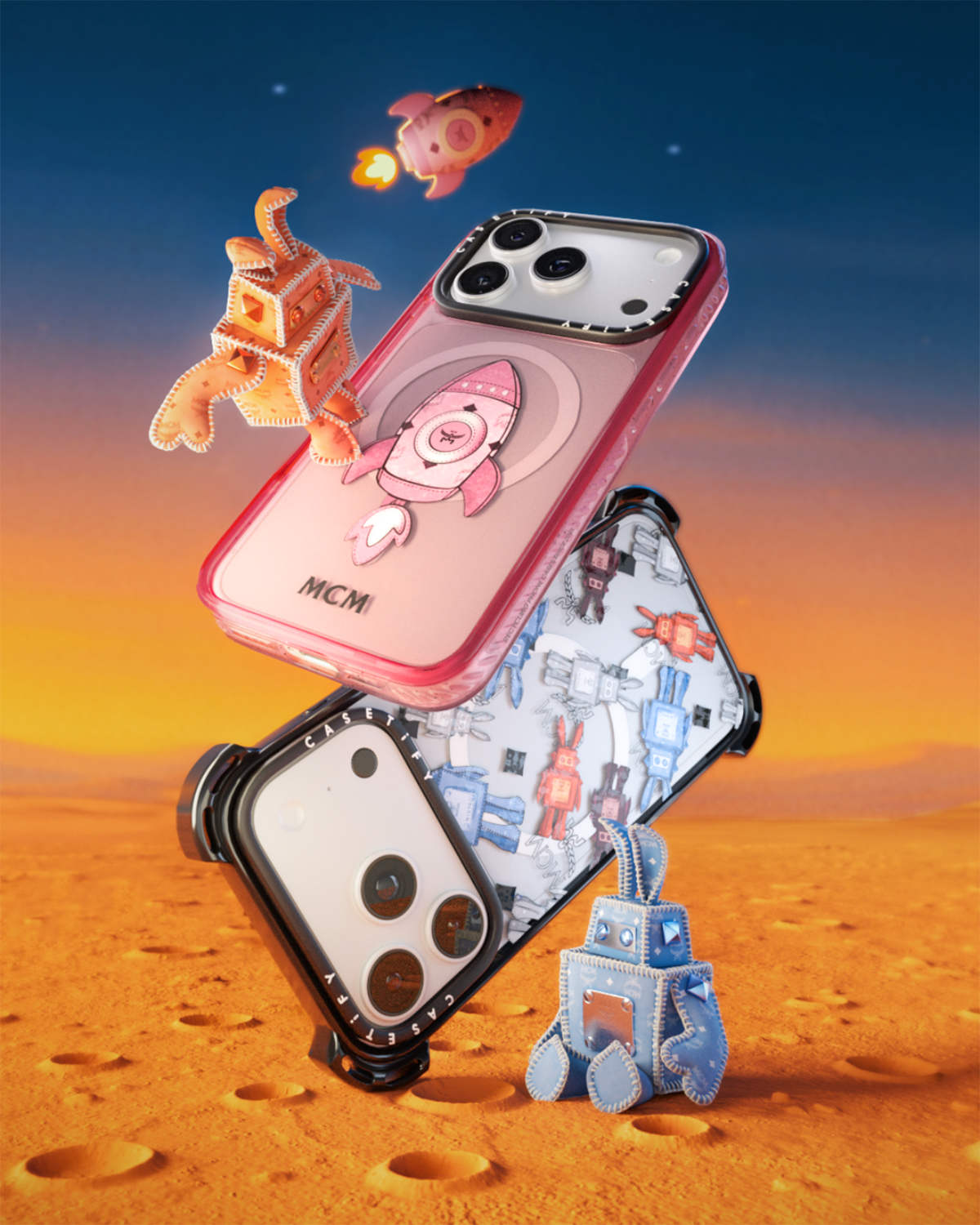 MCM x CASETiFY Galactic‑Inspired Luxury Tech Accessories