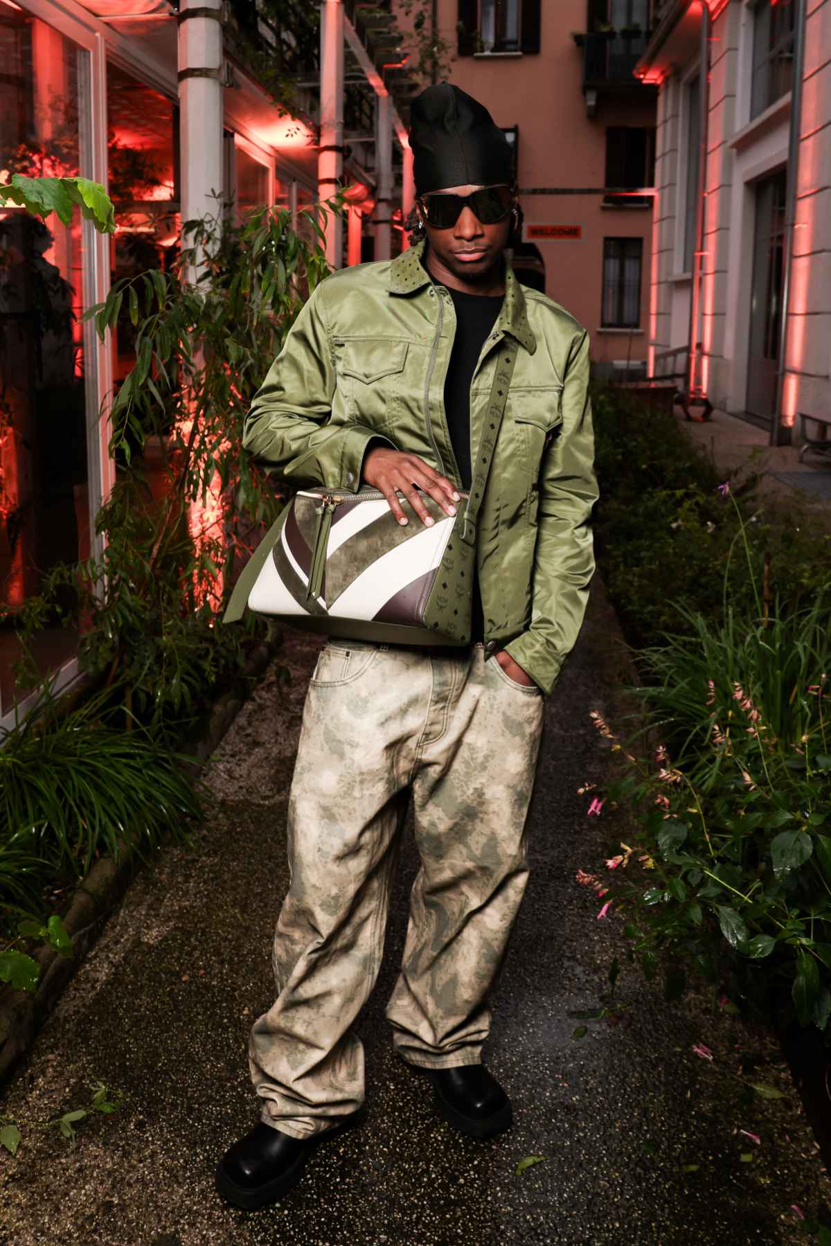 MCM Channels Martial Arts Philosophy Into Motion At Milan Fashion Week 2025