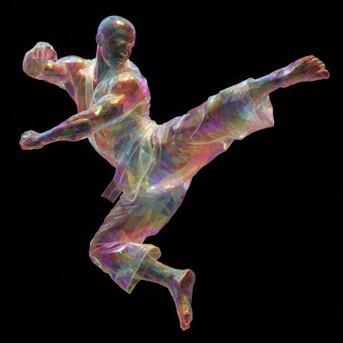 MCM Channels Martial Arts Philosophy Into Motion At Milan Fashion Week 2025