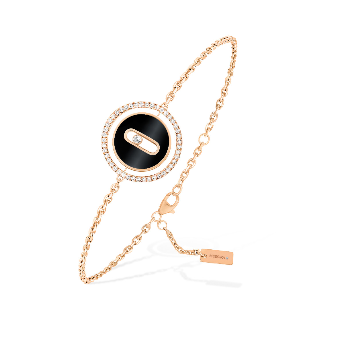 Messika Boutique Rue Saint-Honoré: Move Uno Orange Cord Bracelet - Luxferity