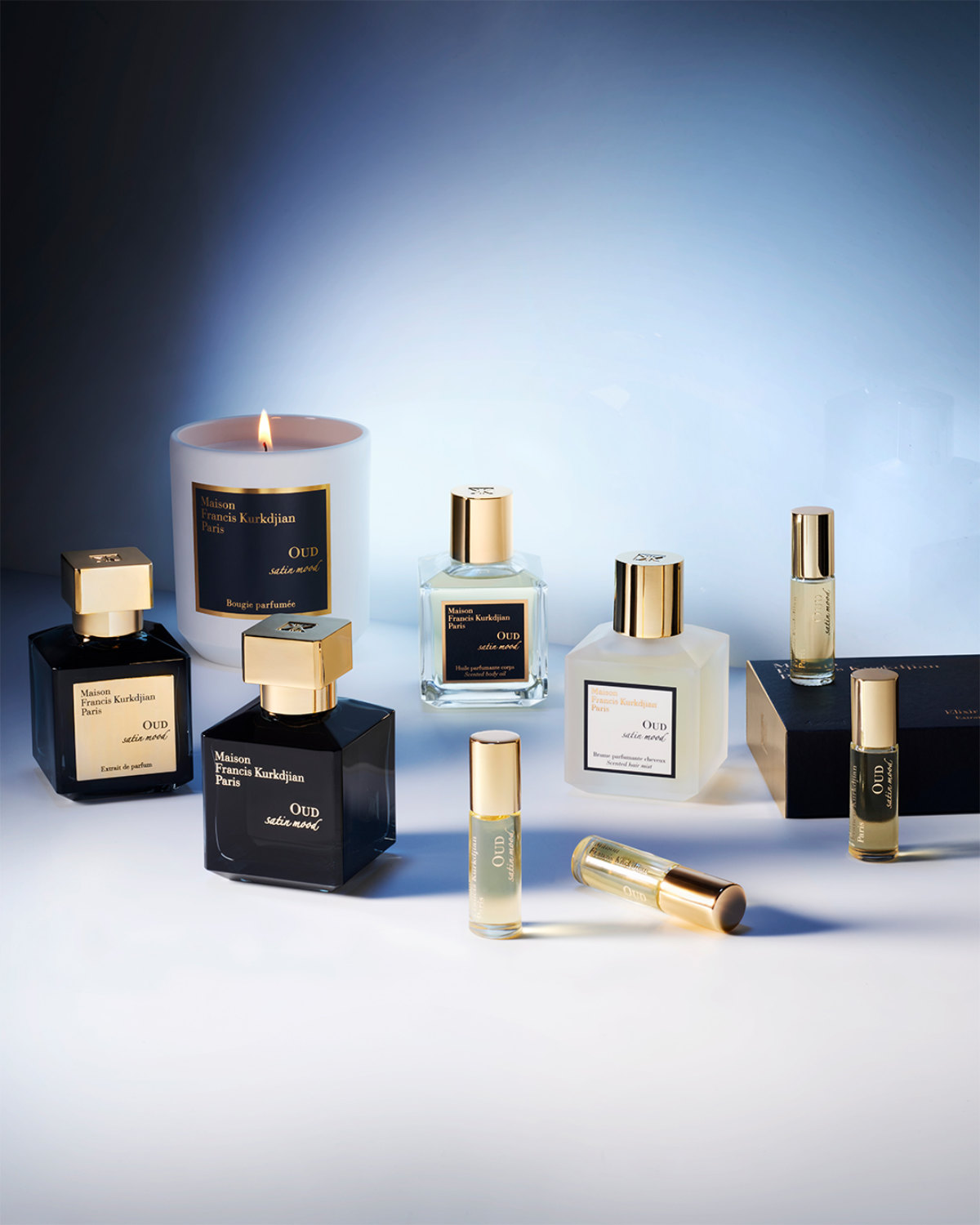 Maison Francis Kurkdjian Enhanced Its OUD Satin Mood Collection With New Fragrance Rituals