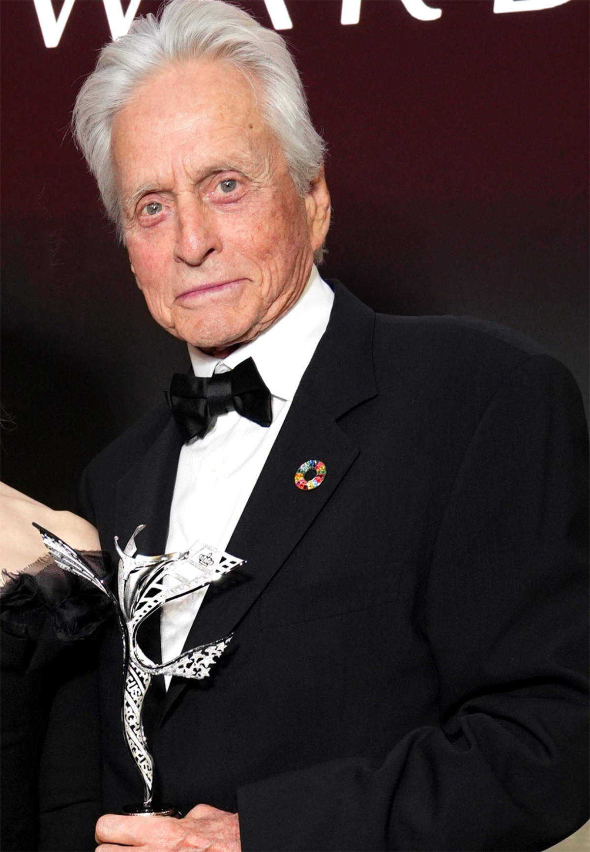 Alex Soldier Designs Princess Grace Award For Michael Douglas