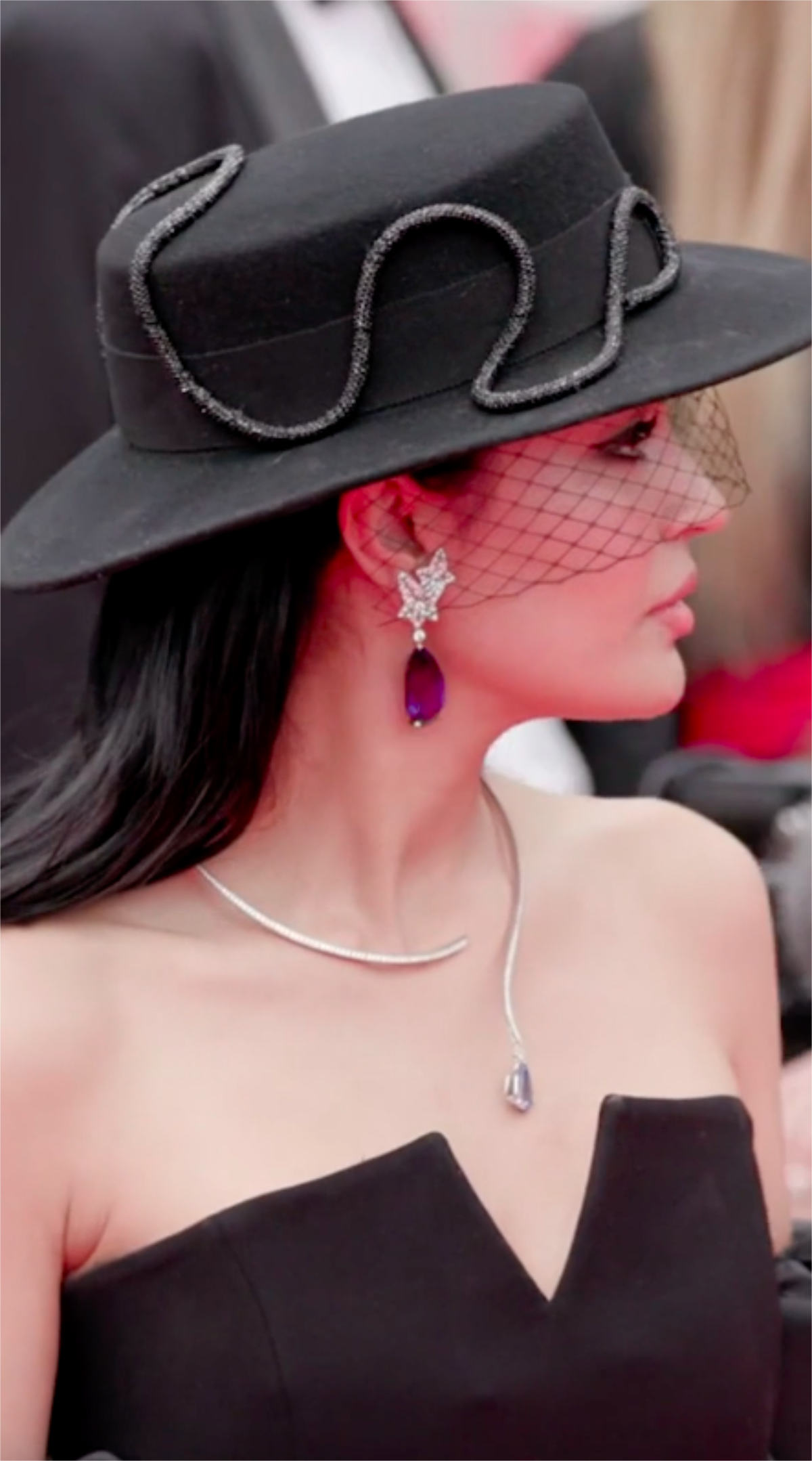Celebrities In Boucheron Jewelry On The Red Carpet Of The 76th Cannes Film Festival