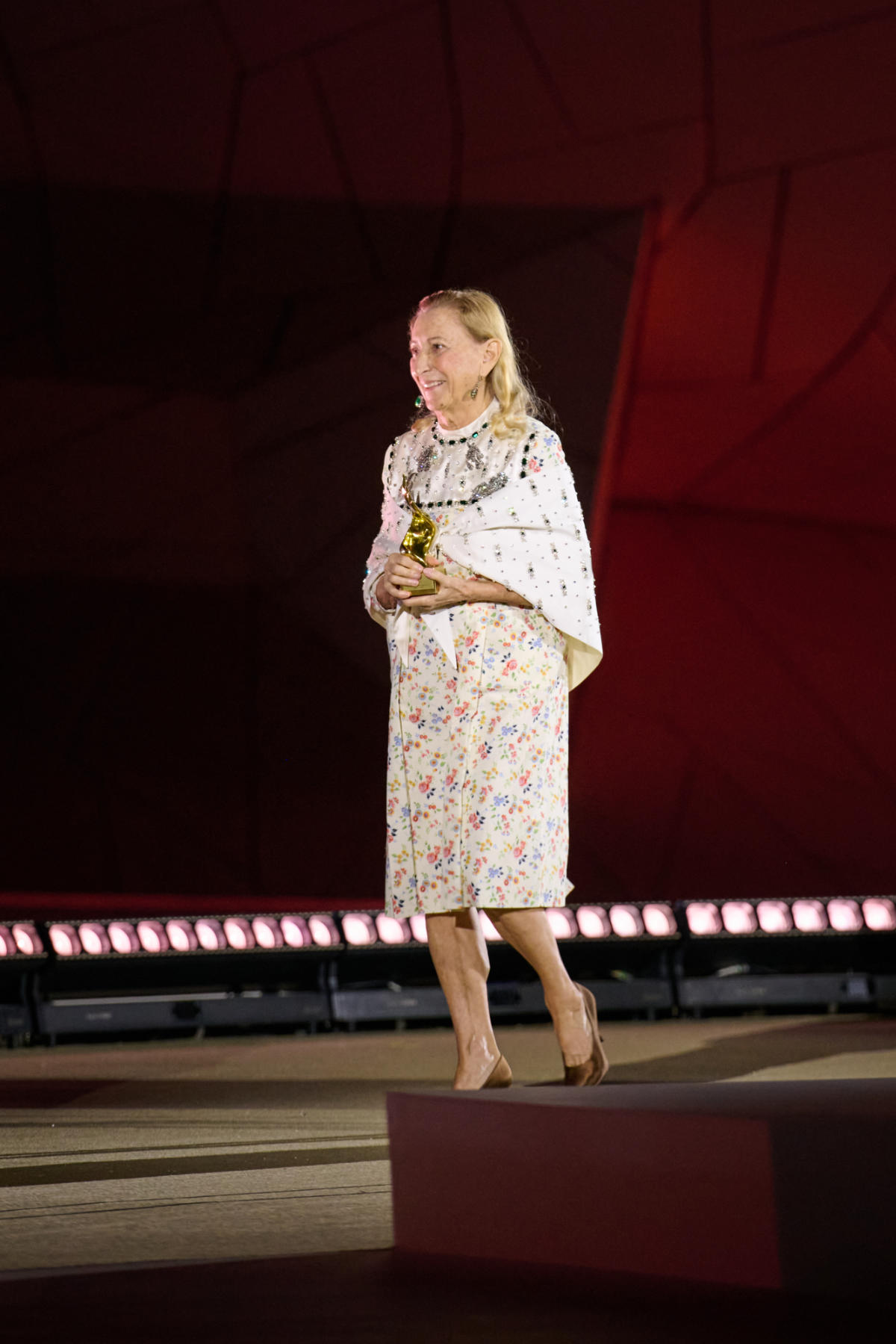 Miuccia Prada Receives Lifetime Achievement Award At FTA 2025